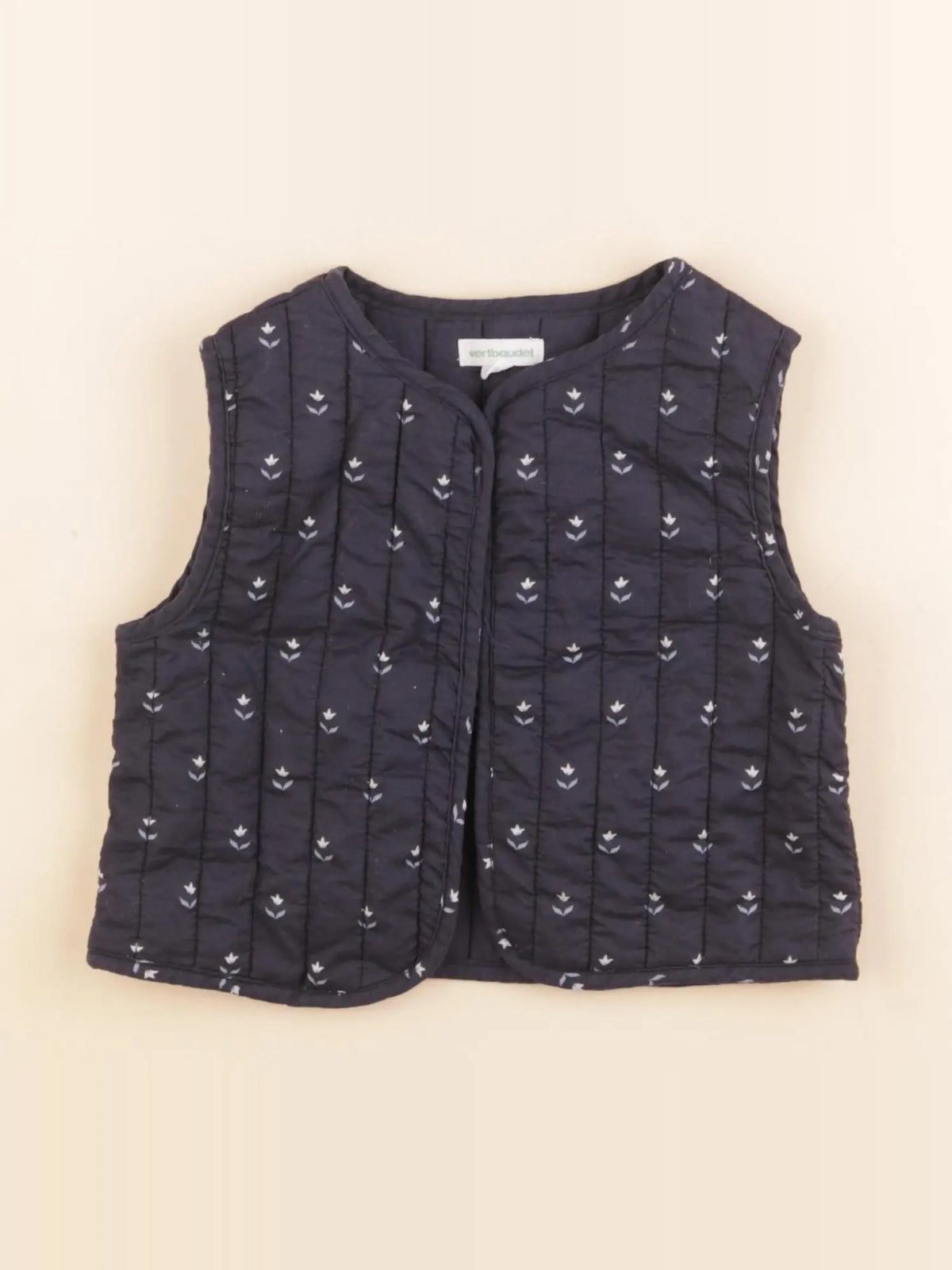 Vertbaudet - gilet bleu - 2 ans