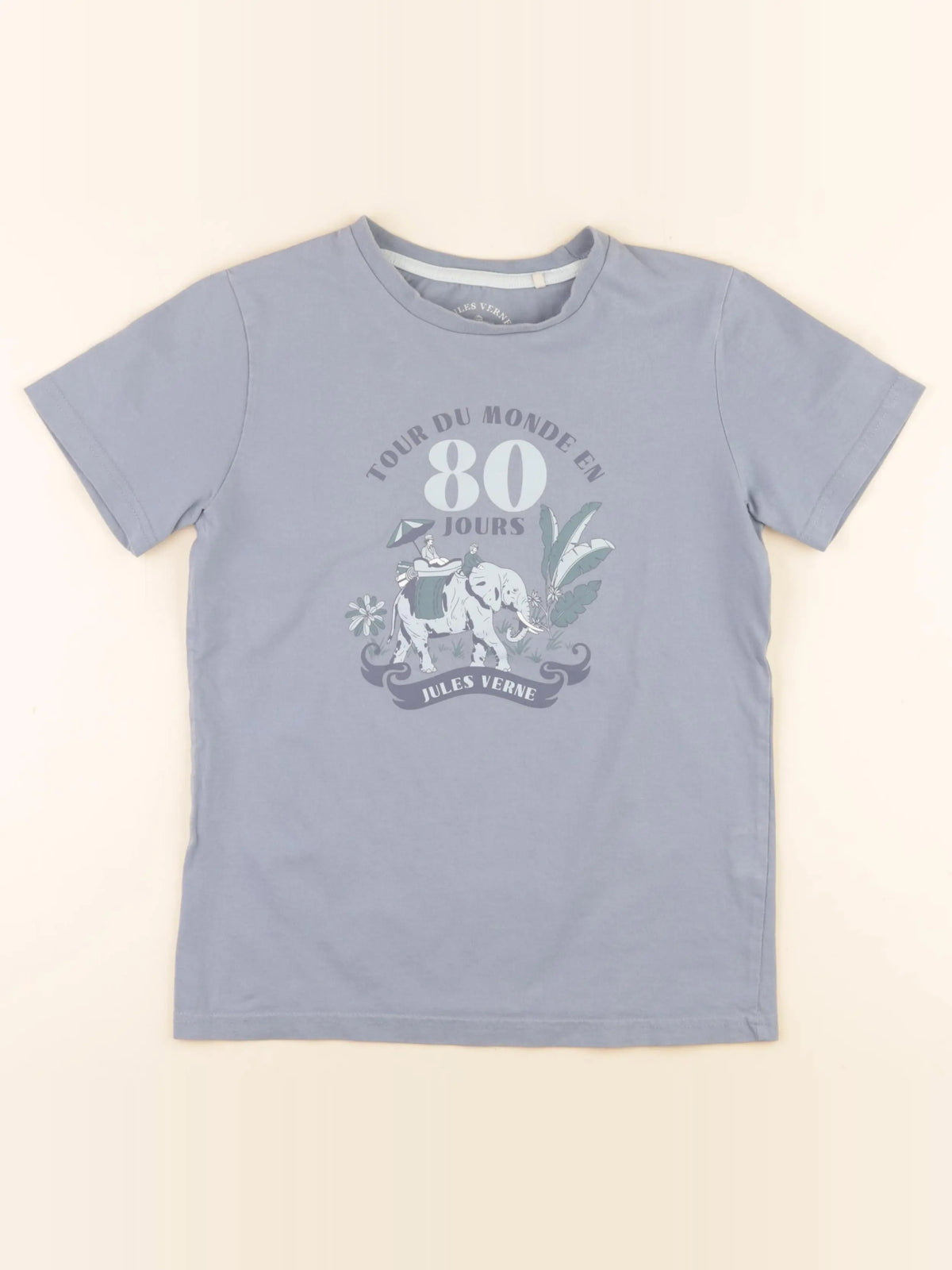 Cyrillus - tee-shirt bleu - 12 ans