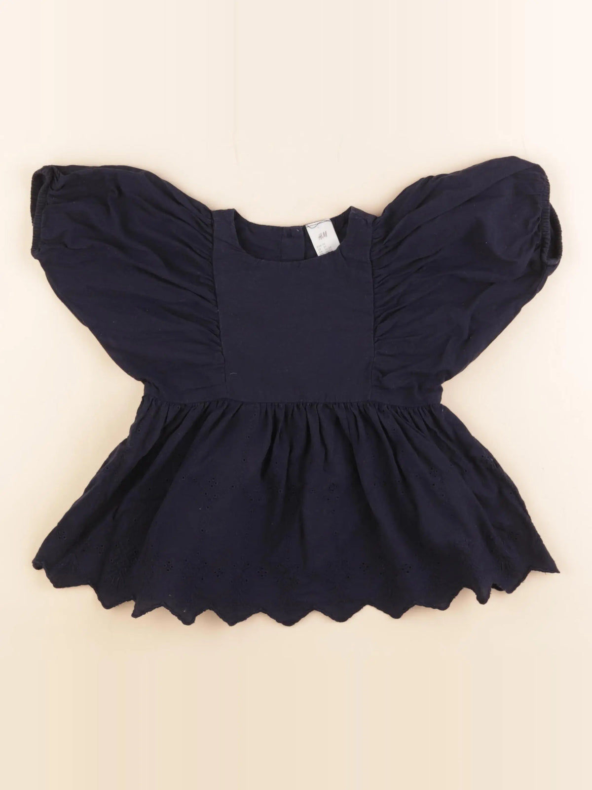 H&M - blouse bleu - 18/24 mois
