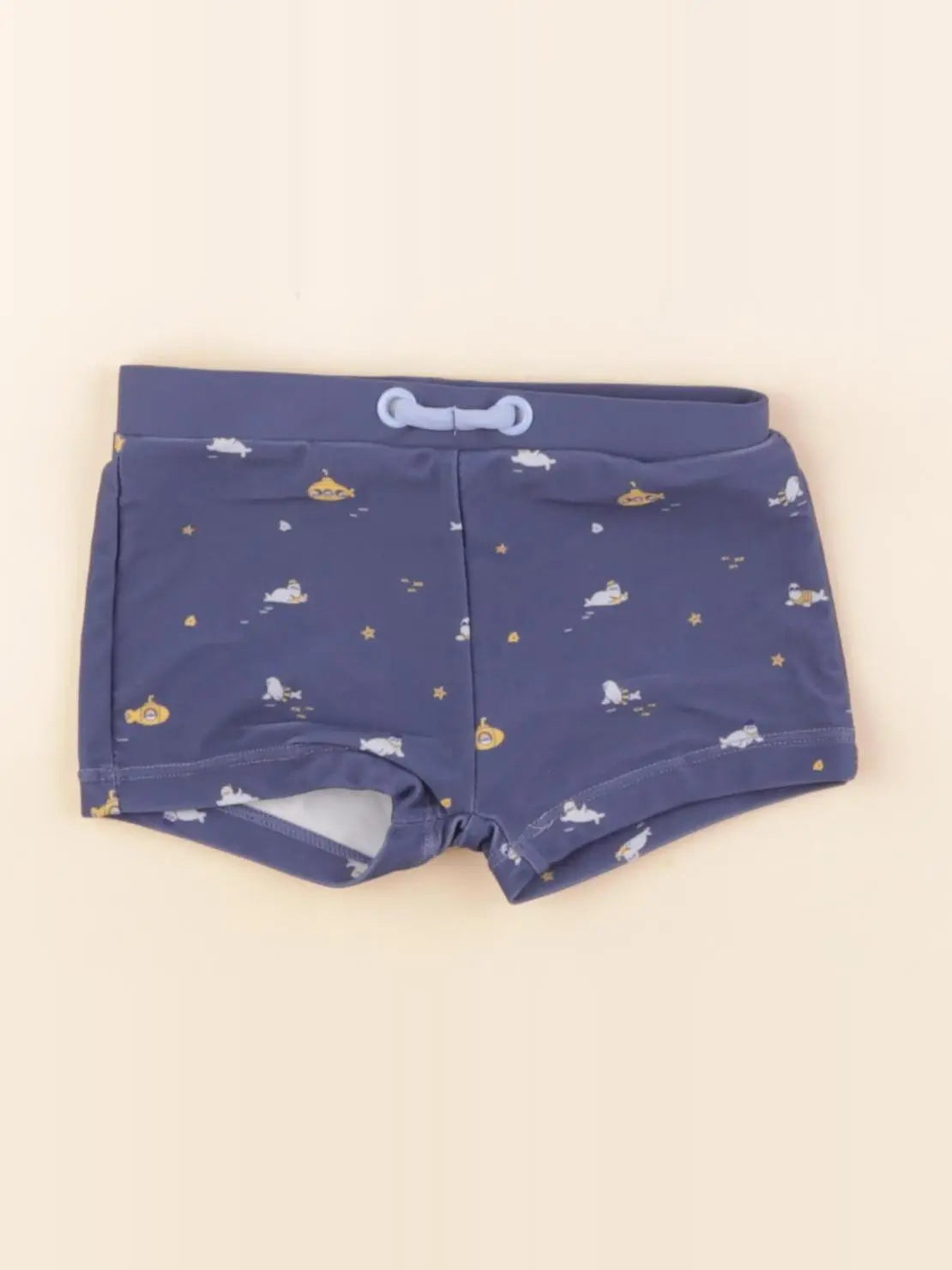 Vertbaudet - maillot de bain bleu - 9 mois
