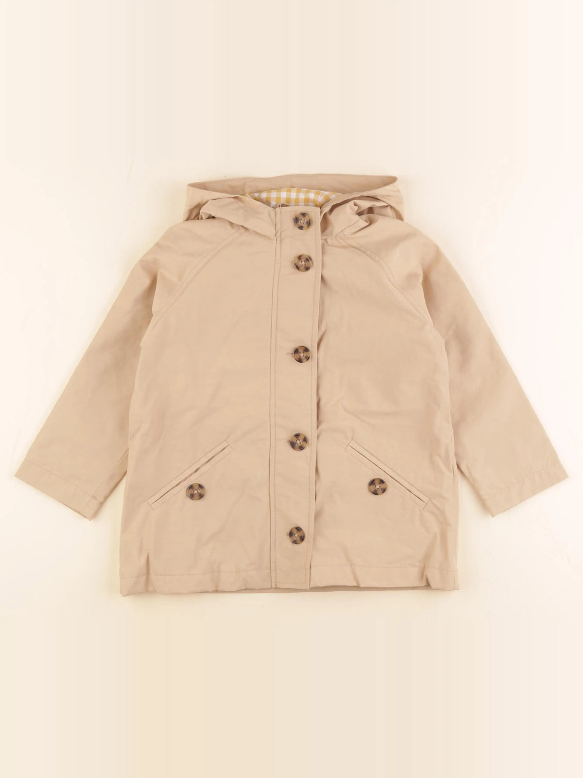 Vertbaudet - imperméable marron - 4 ans