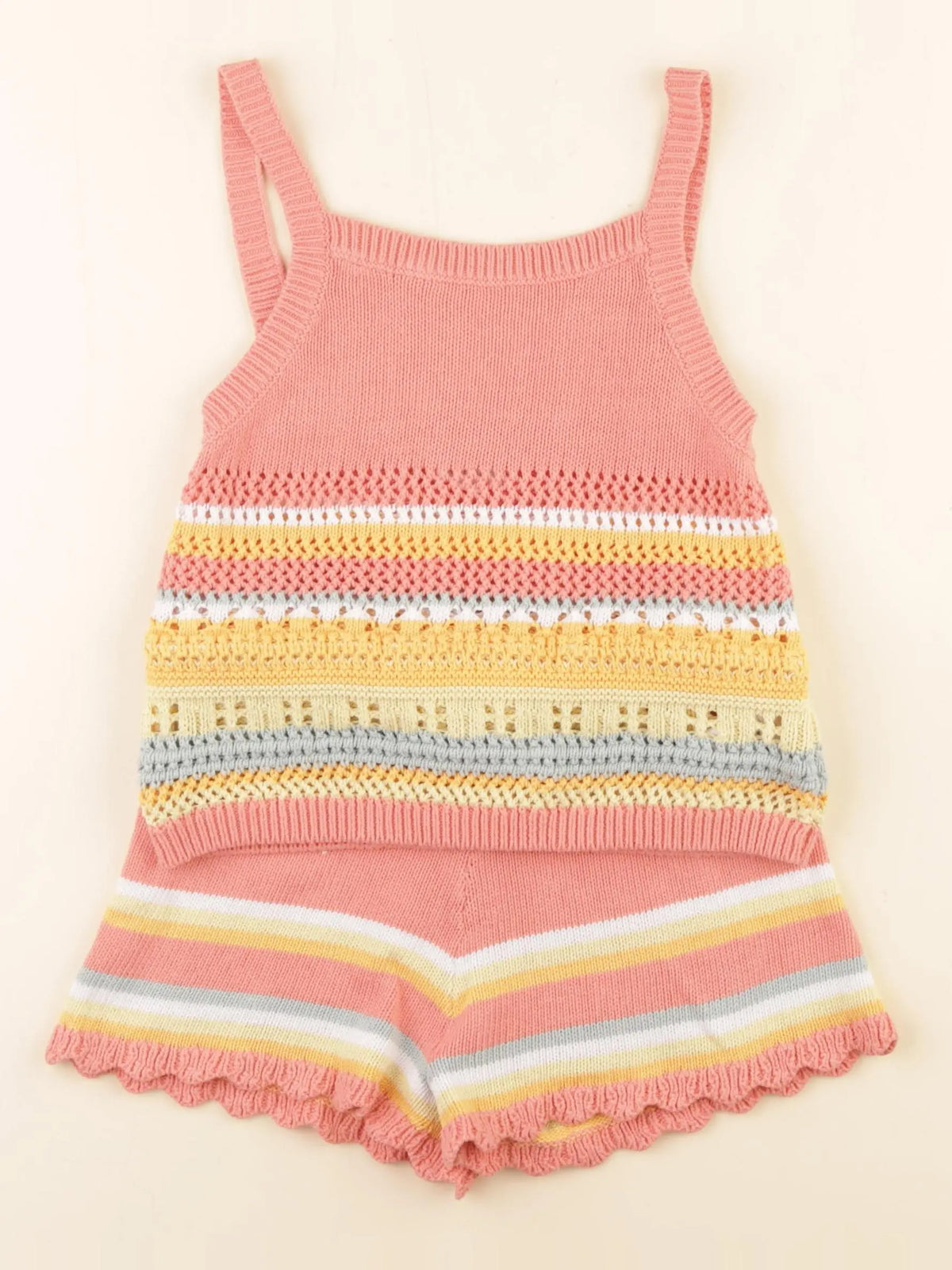 Vertbaudet - ensemble multicolore - 6 ans