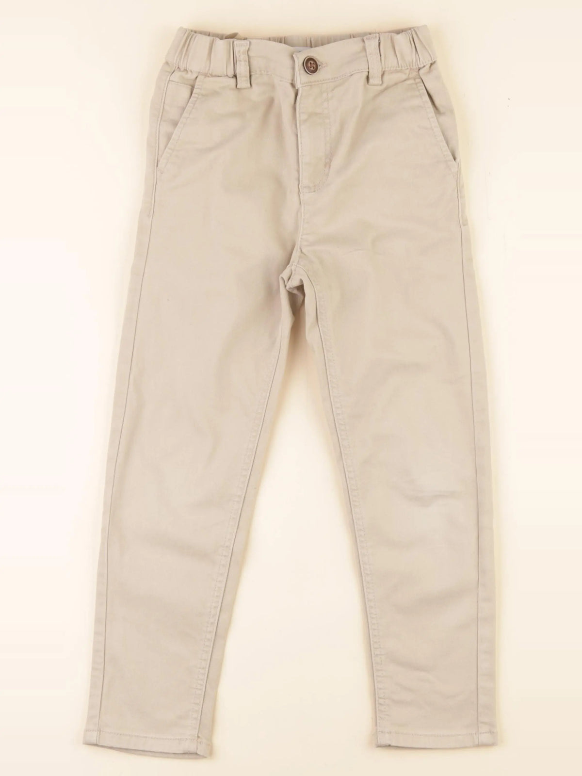 Vertbaudet - jean marron - 7 ans