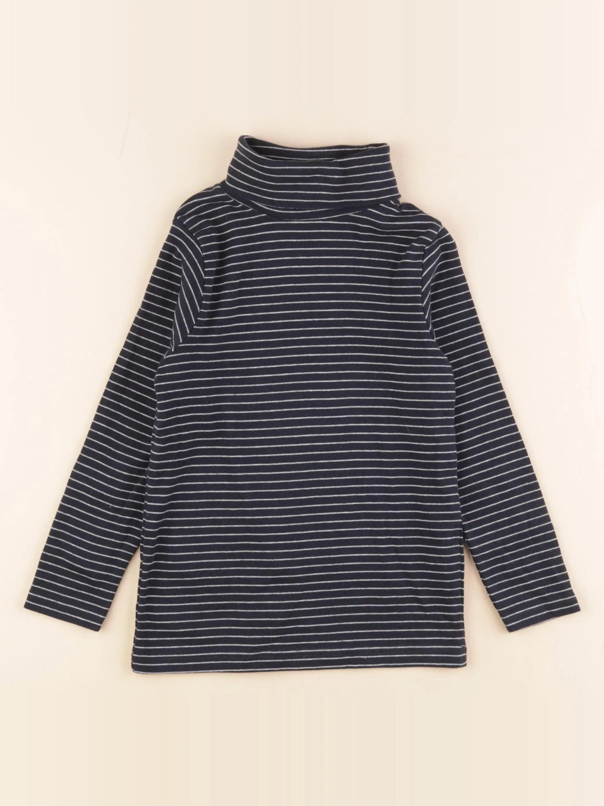 Vertbaudet - sous-pull bleu - 6 ans