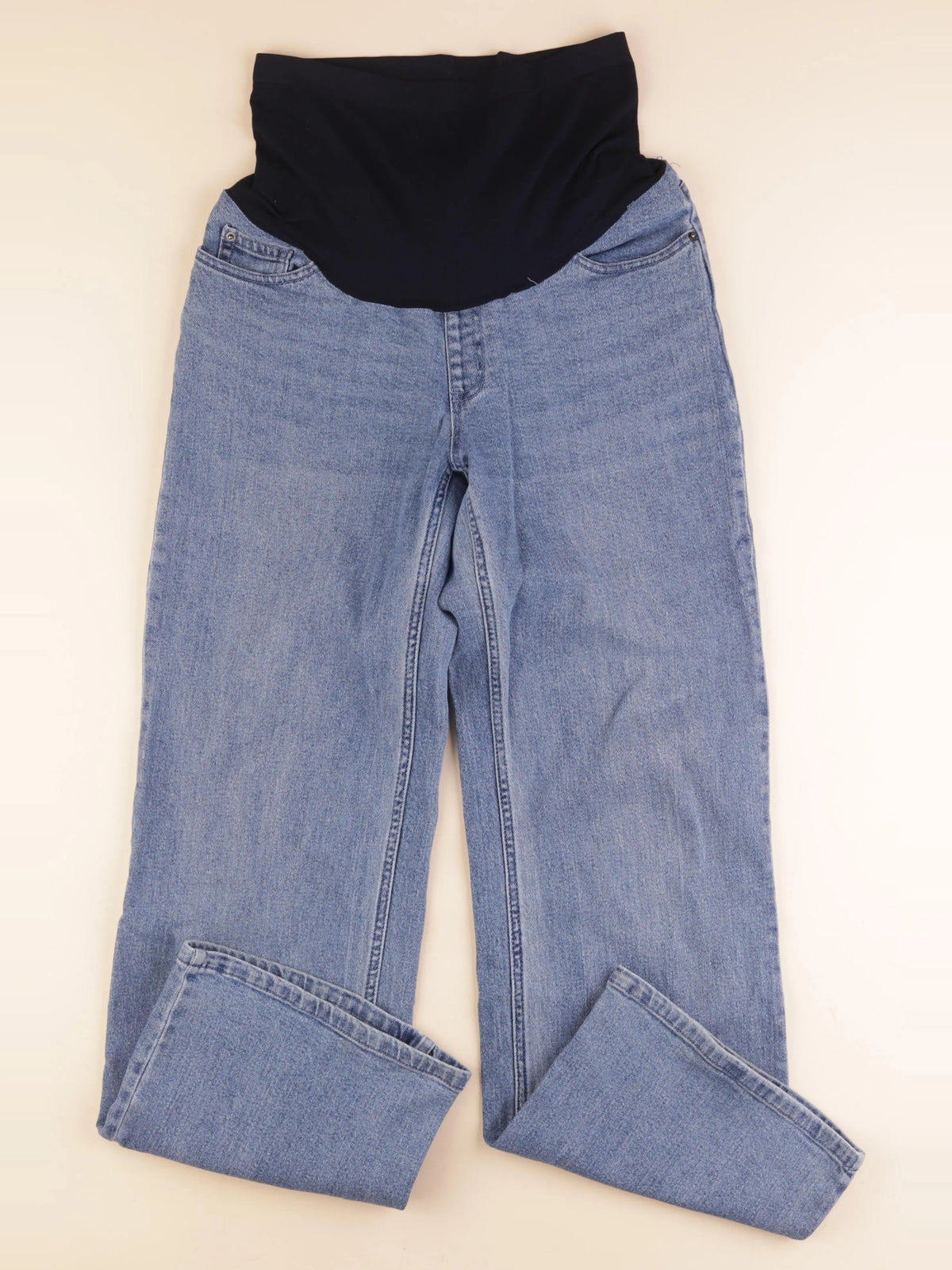 Envie de fraise - jean grossesse bleu - 38