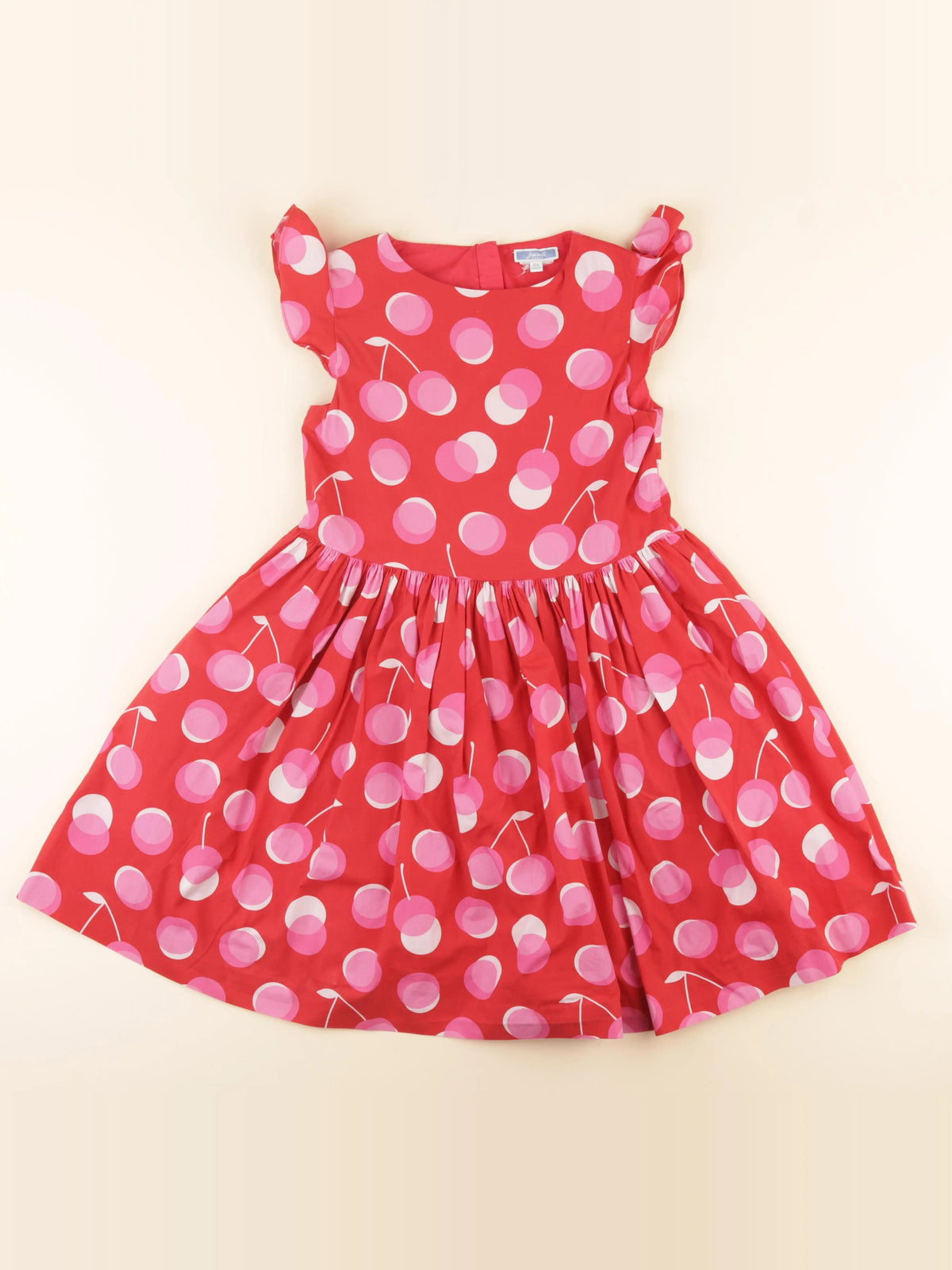 Jacadi - robe rouge, rose - 10 ans
