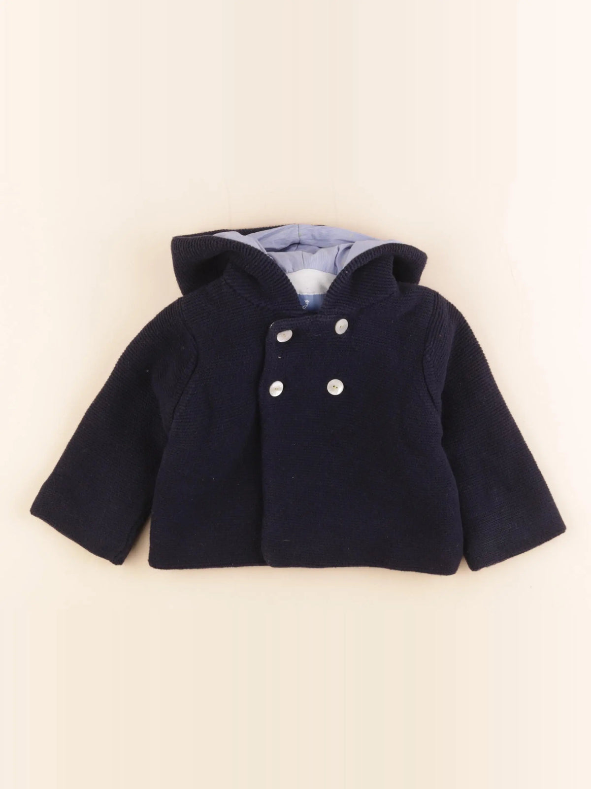 Jacadi - veste bleu - 12 mois