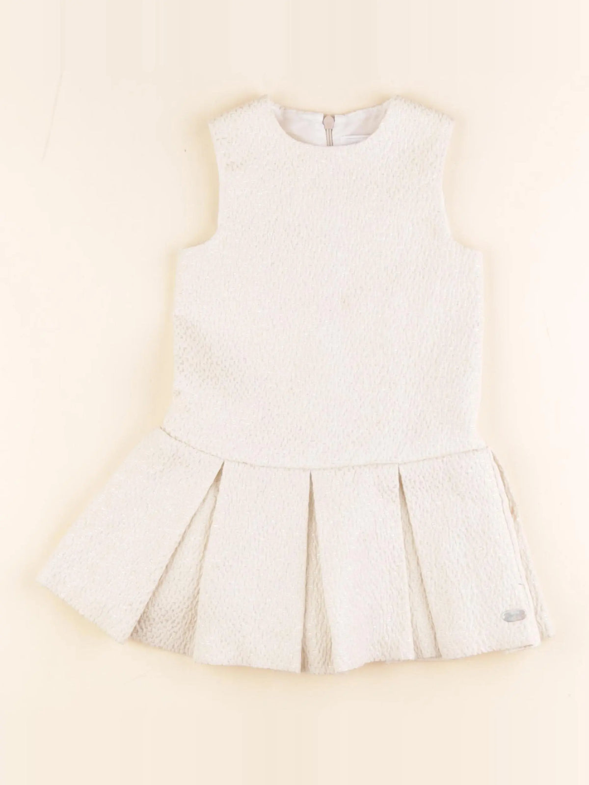 Tartine & Chocolat - robe beige, or - 3 ans