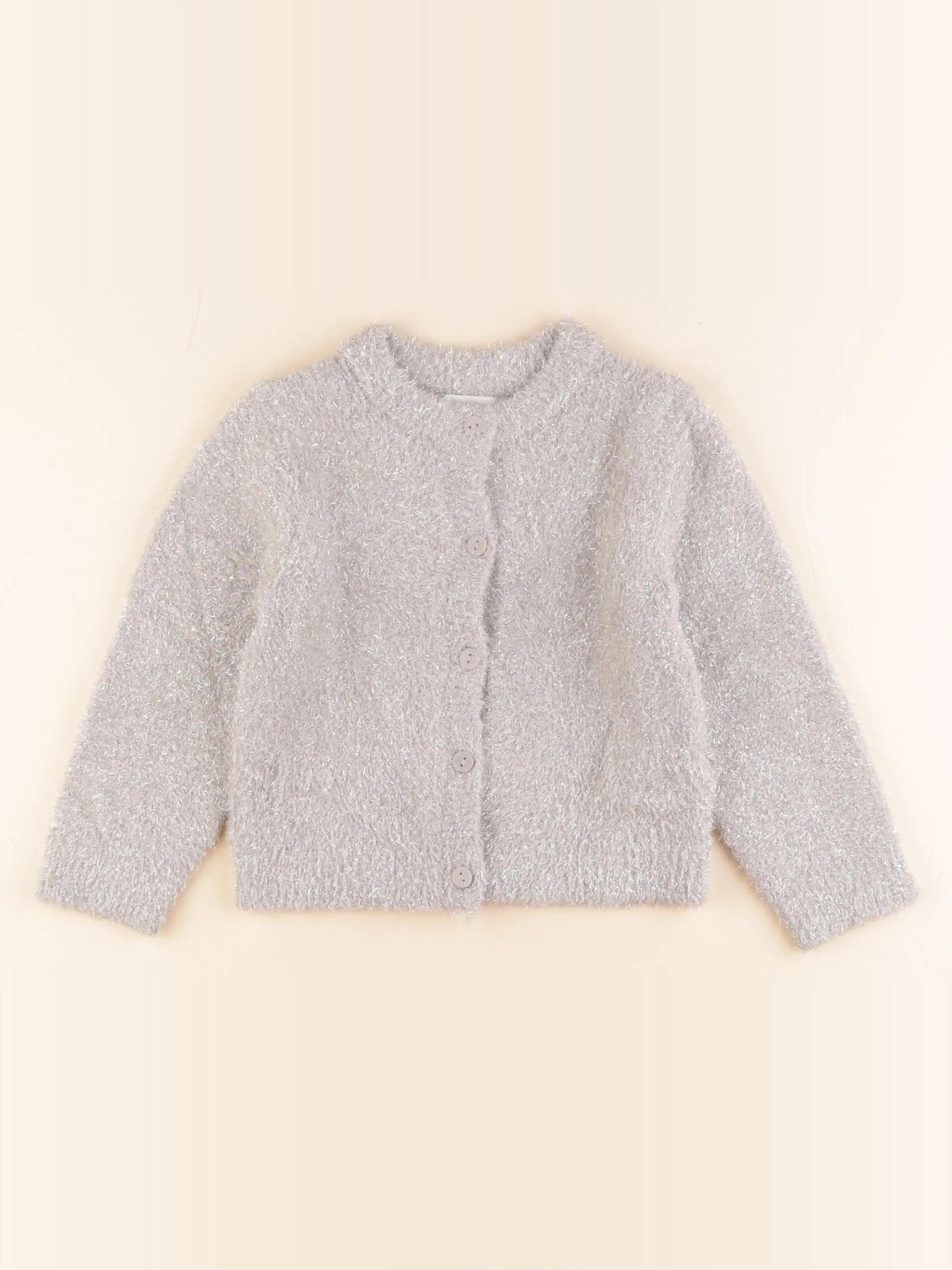 Zara - gilet gris, argent - 6/7 ans