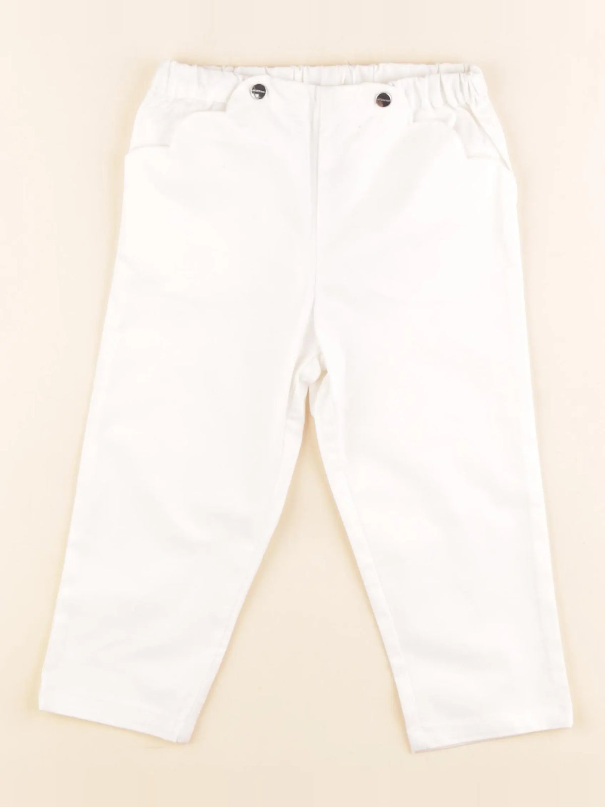 Jacadi - pantalon blanc - 24 mois