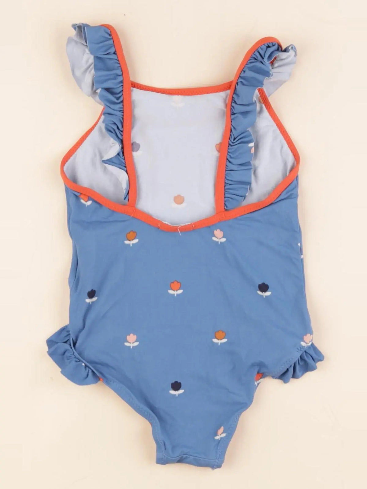 Boutchou - maillot de bain bleu, orange - 36 mois