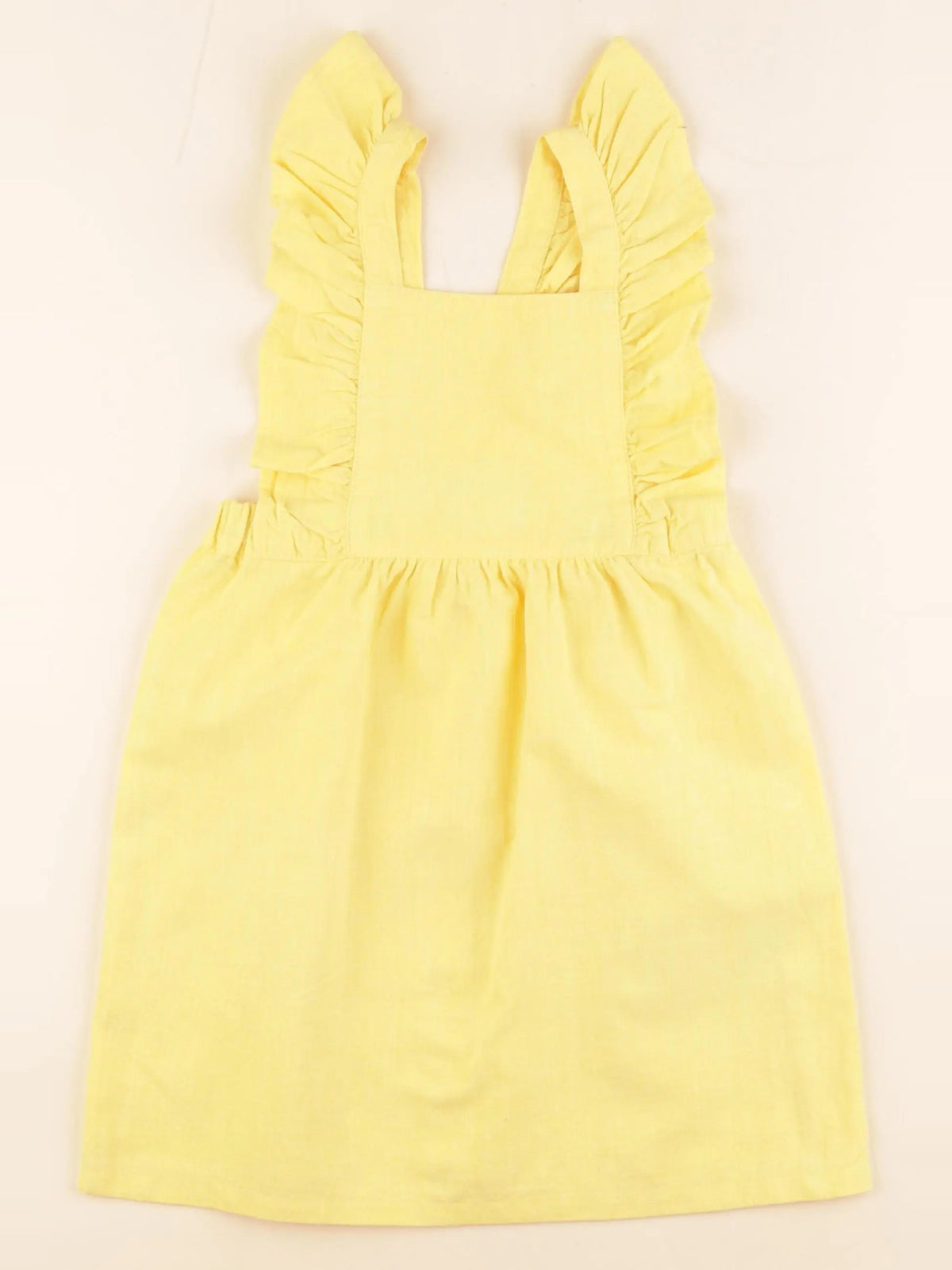 Frangin Frangine - robe jaune - 4 ans