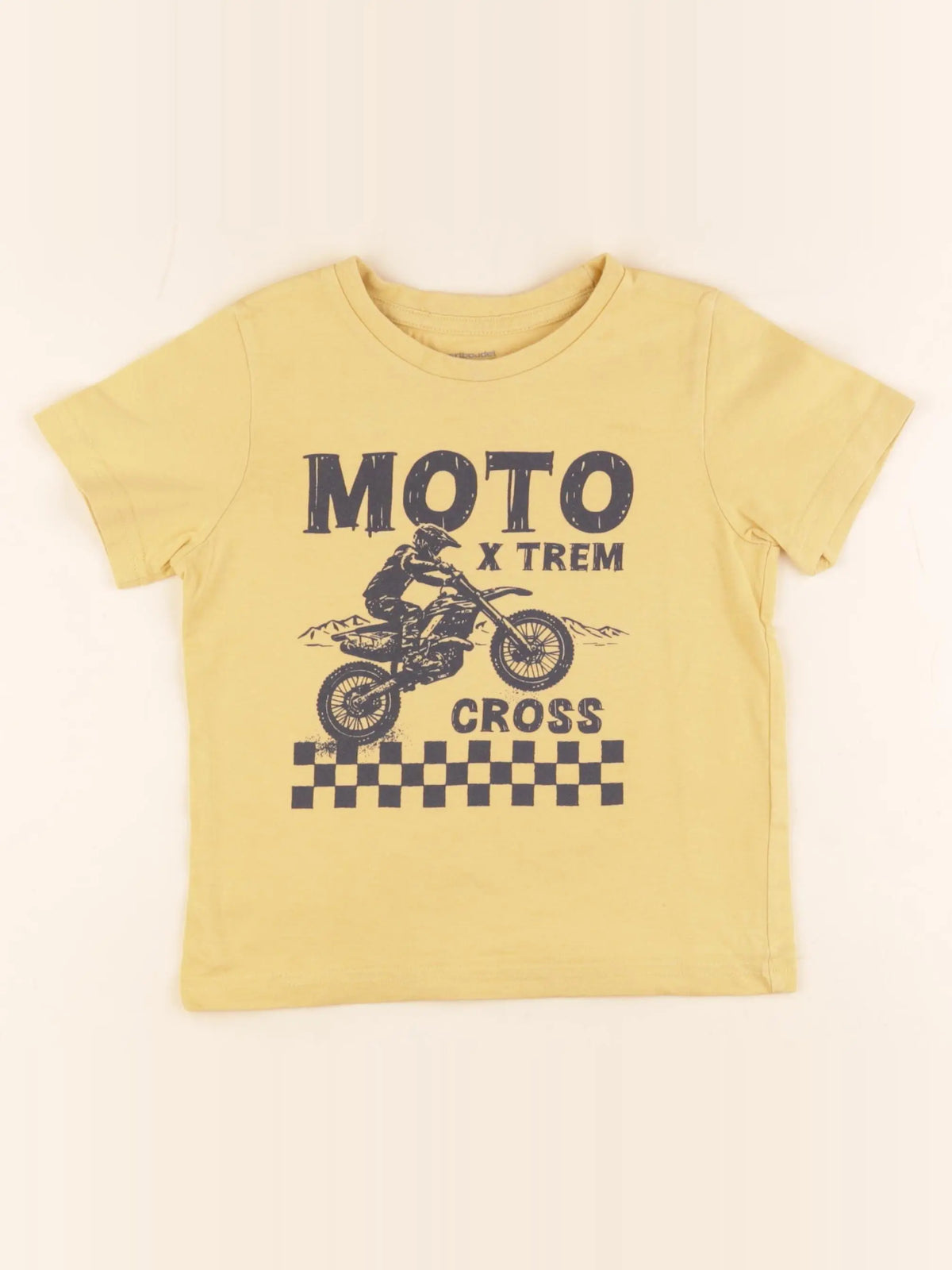Vertbaudet - tee-shirt jaune - 5 ans