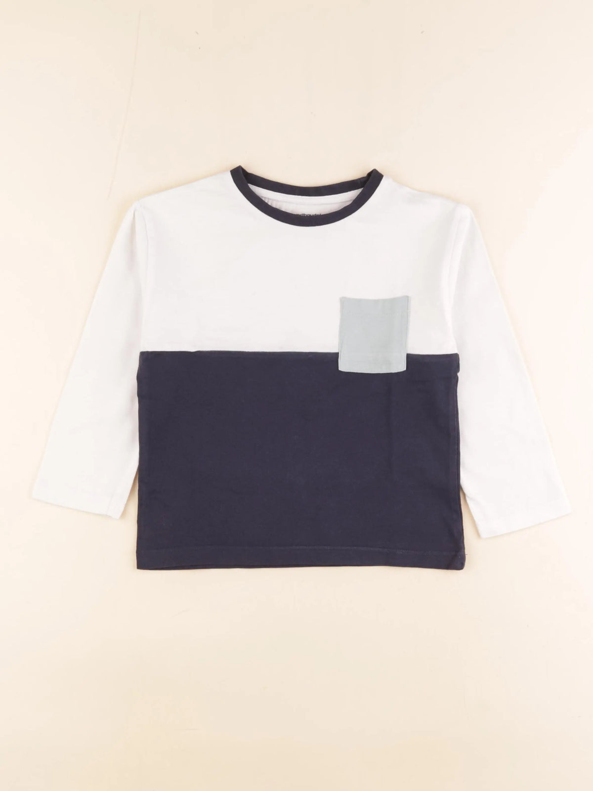 Vertbaudet - tee-shirt bleu - 5 ans