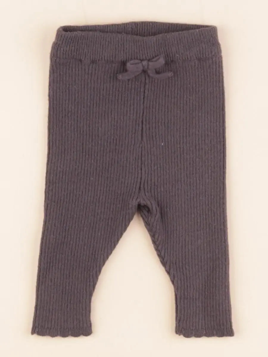 Vertbaudet - legging gris - 1 mois