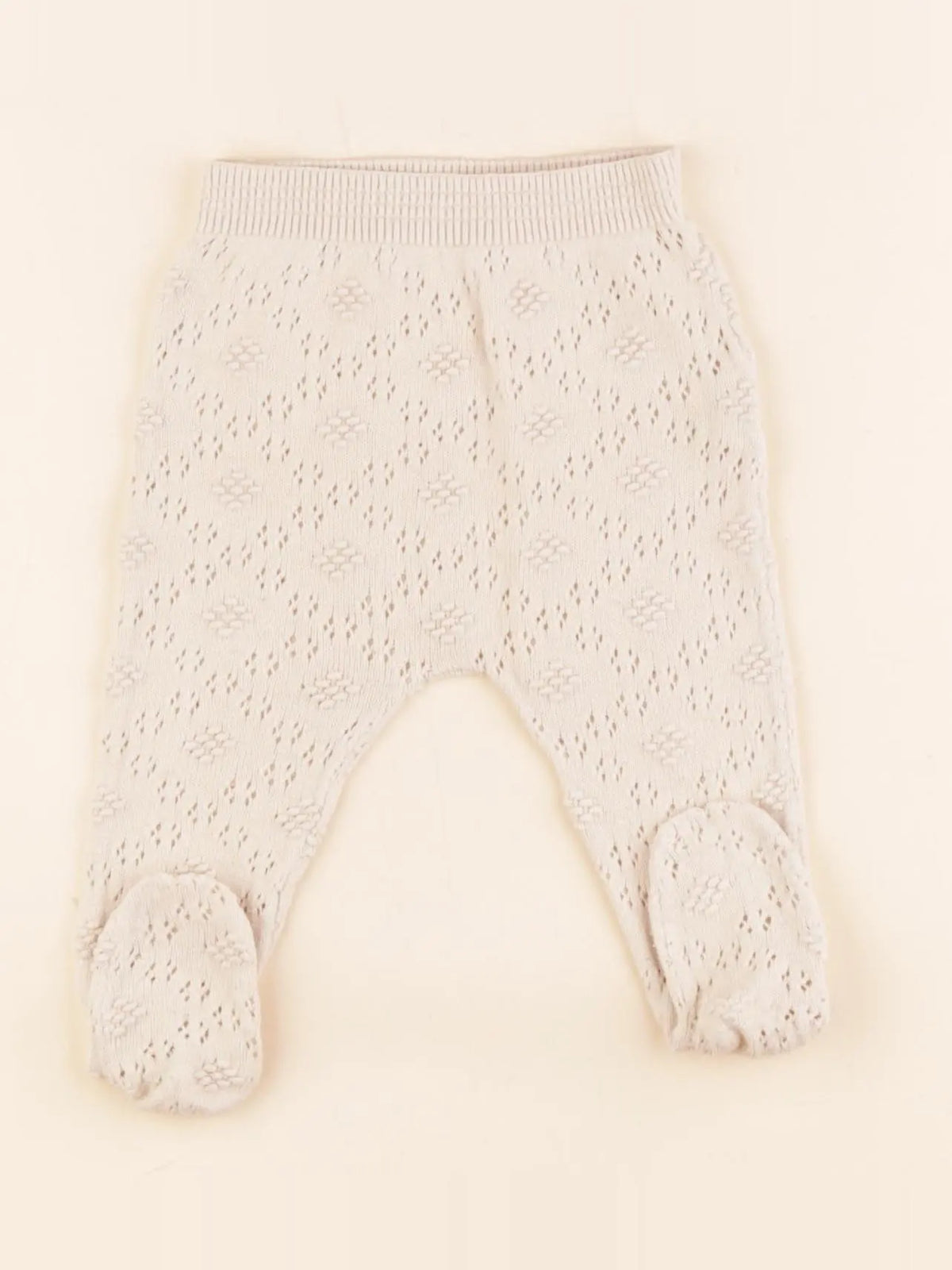 Zara - sarouel beige - 1/3 mois