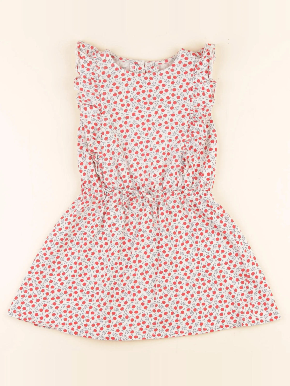 Vertbaudet - robe rouge - 5 ans