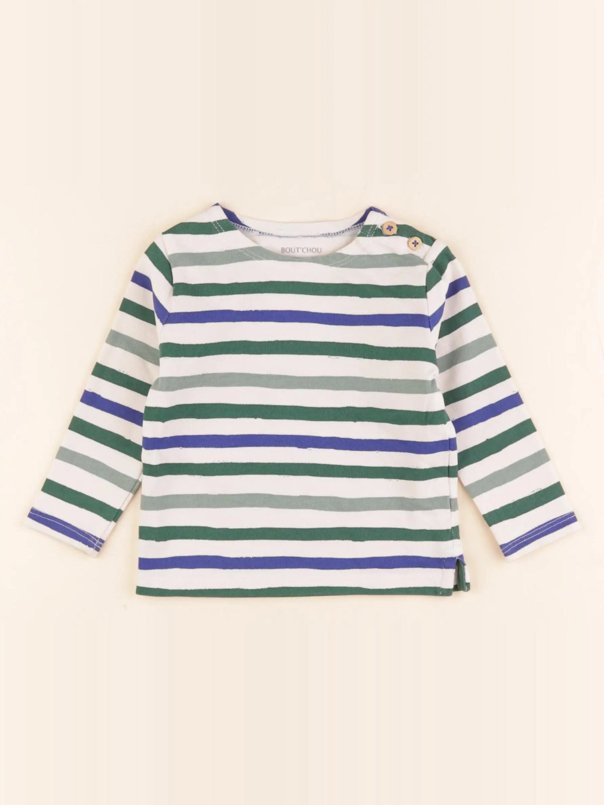 Boutchou - tee-shirt vert - 9 mois