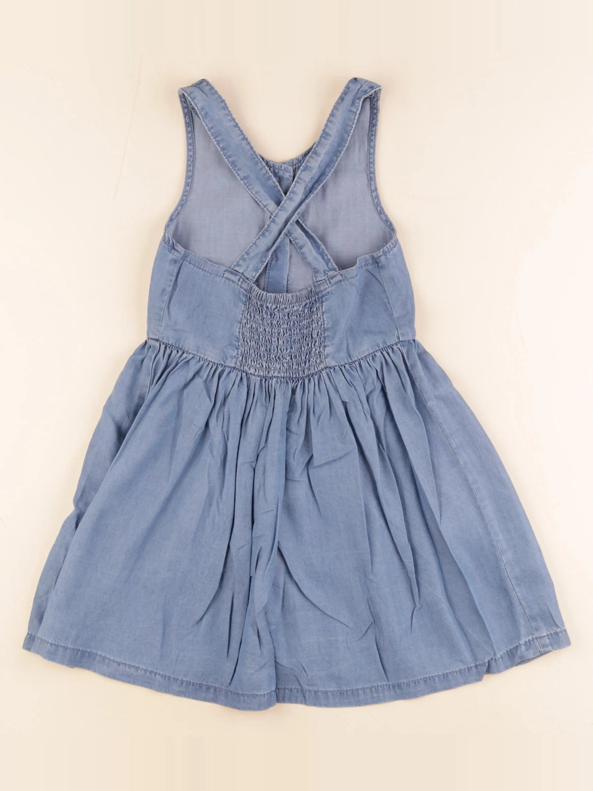 Okaidi - robe bleu - 6 ans