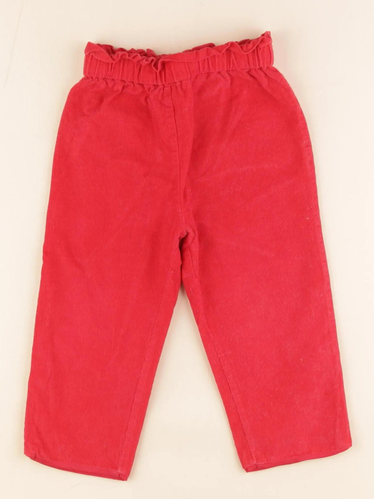 Jacadi - pantalon rouge - 24 mois