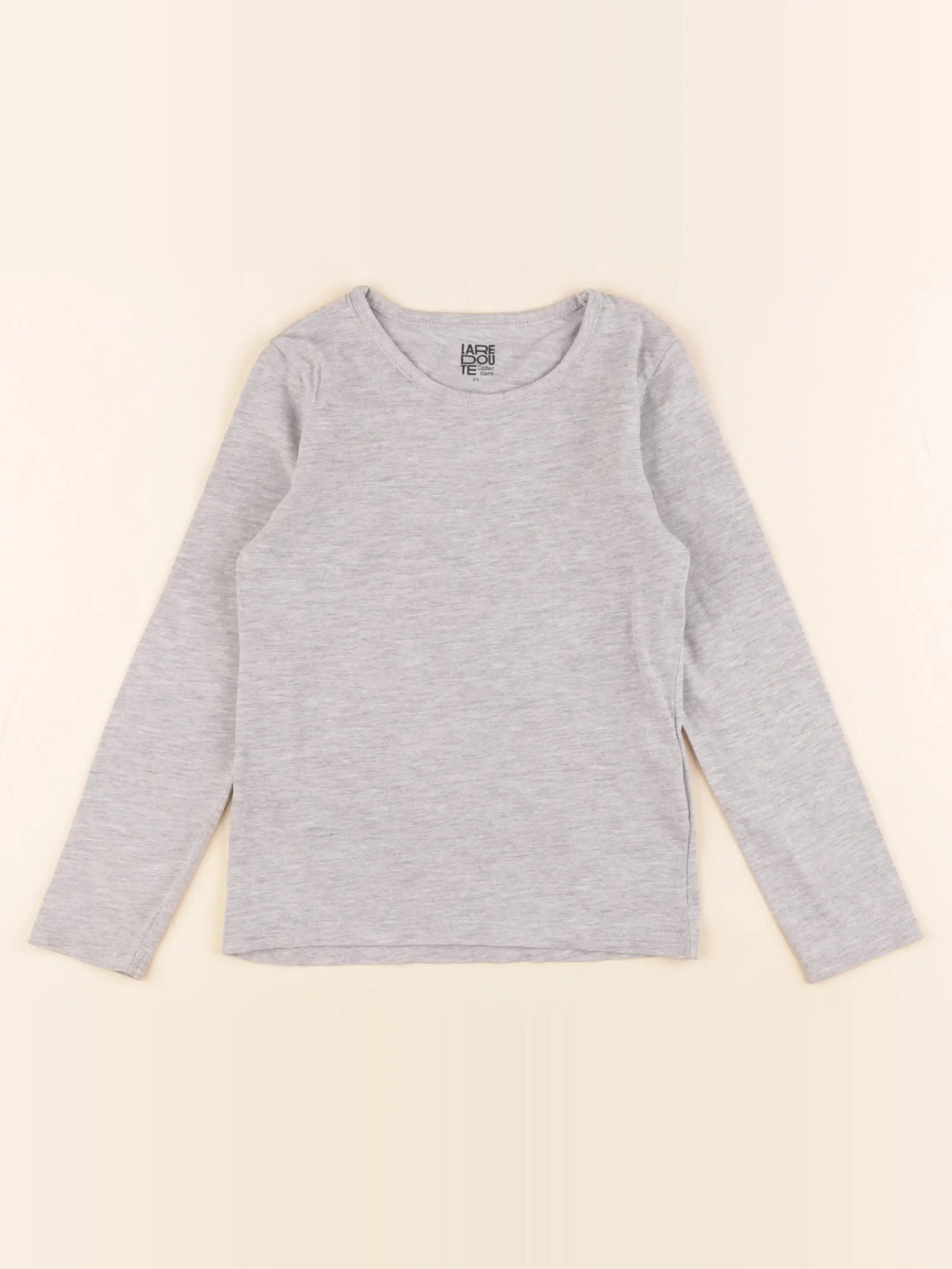 La Redoute - tee-shirt gris - 5 ans