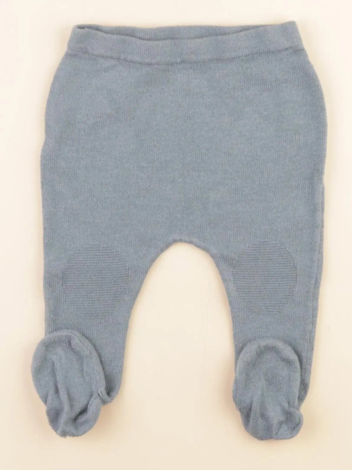 Mango - legging bleu - 3/6 mois