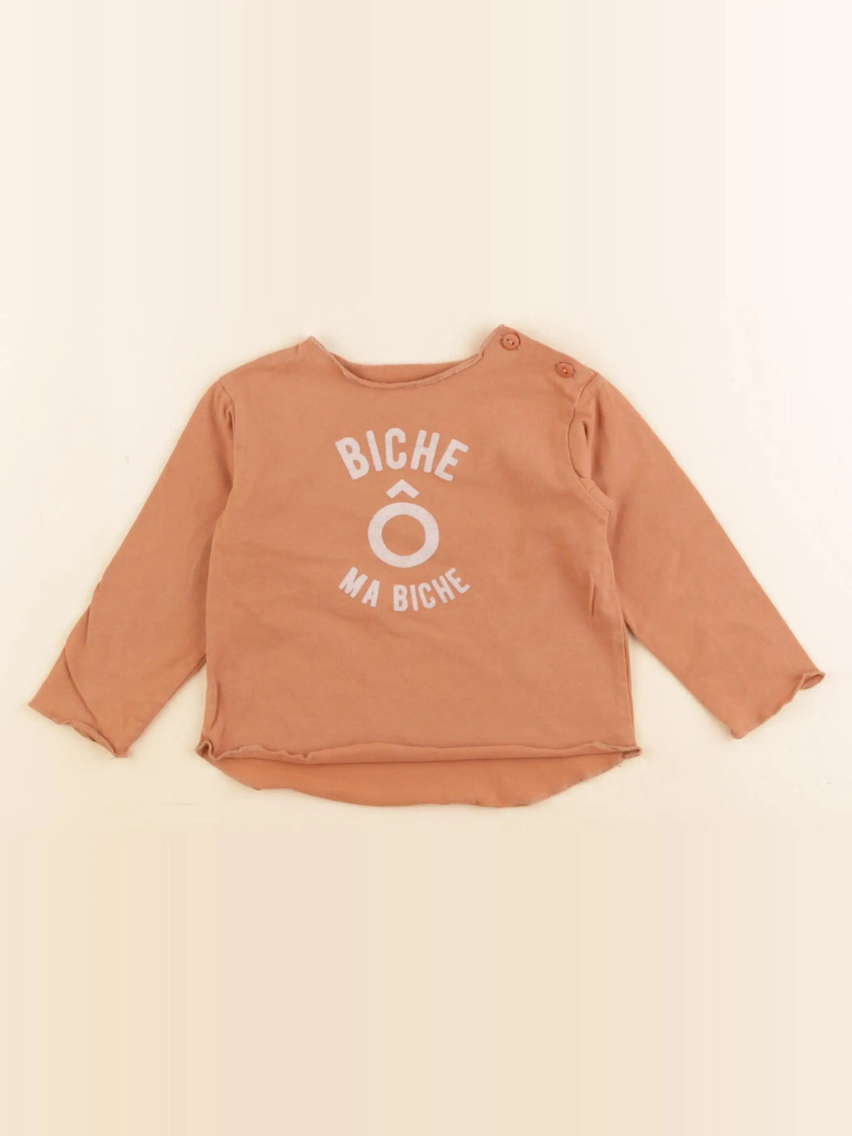 Arsène et les pipelettes - tee-shirt marron - 18 mois
