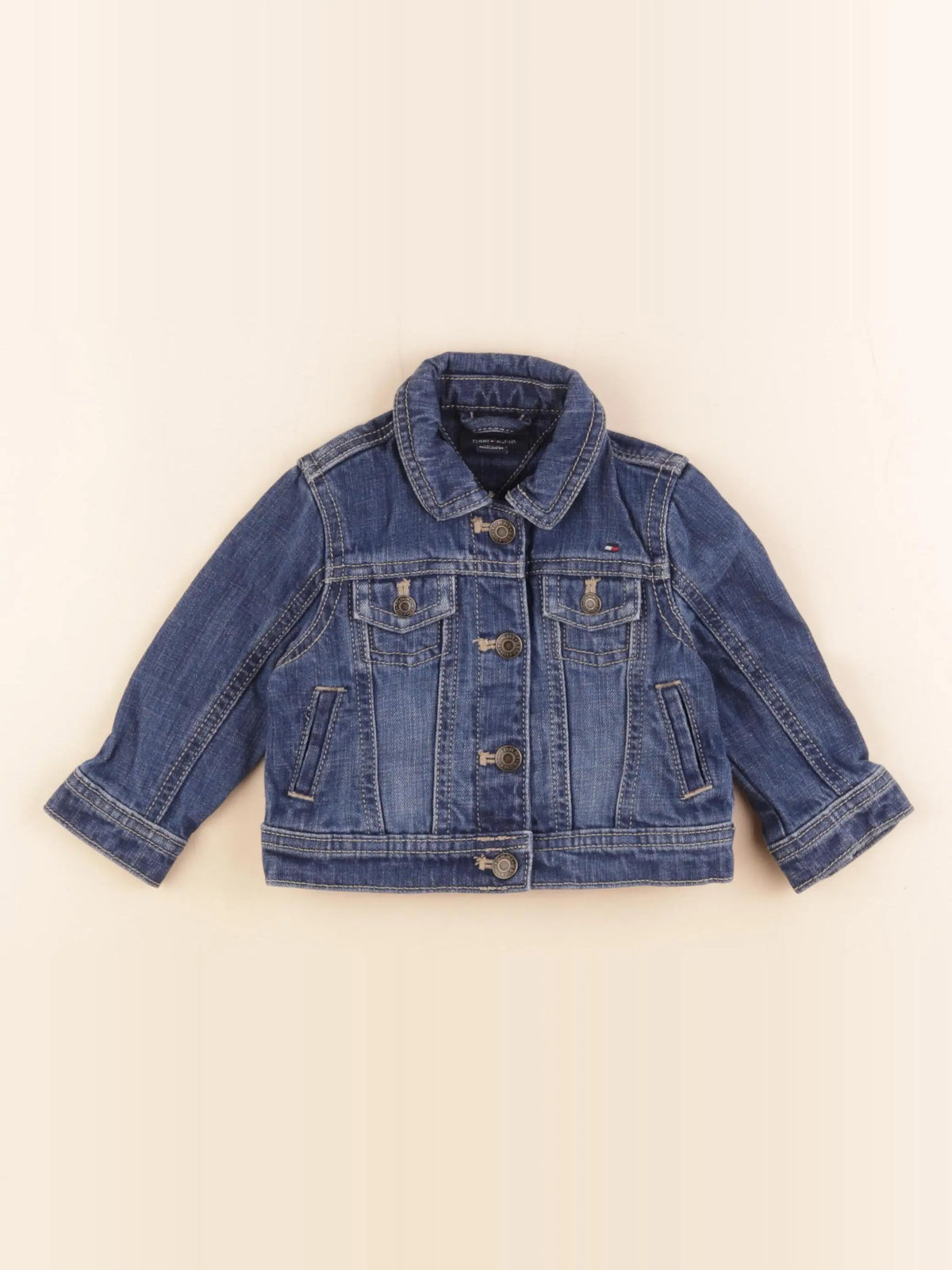 Tommy Hilfiger - veste bleu - 12 mois