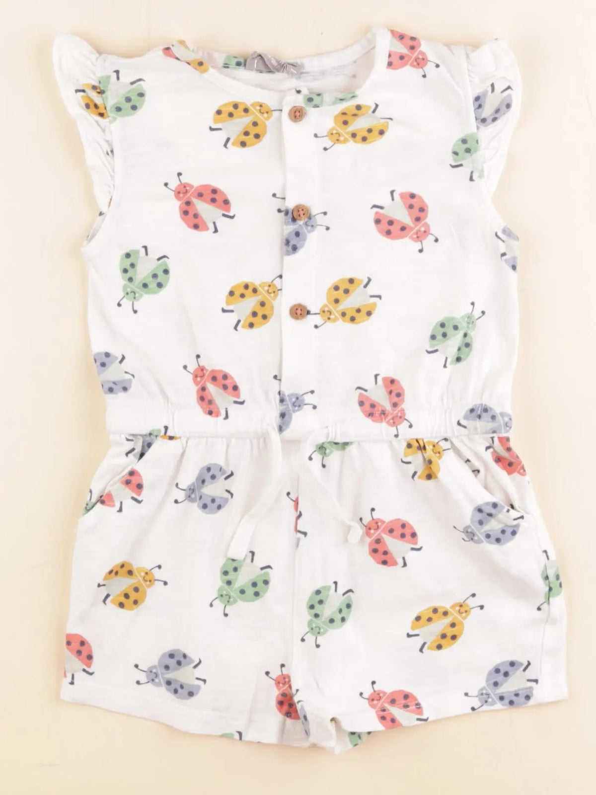 Boutchou - combinaison multicolore - 18 mois