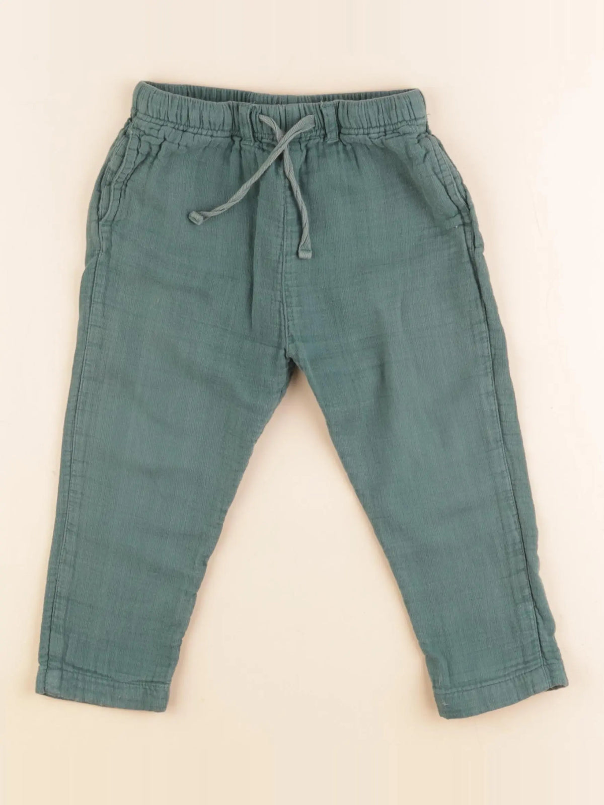 Boutchou - pantalon vert - 24 mois