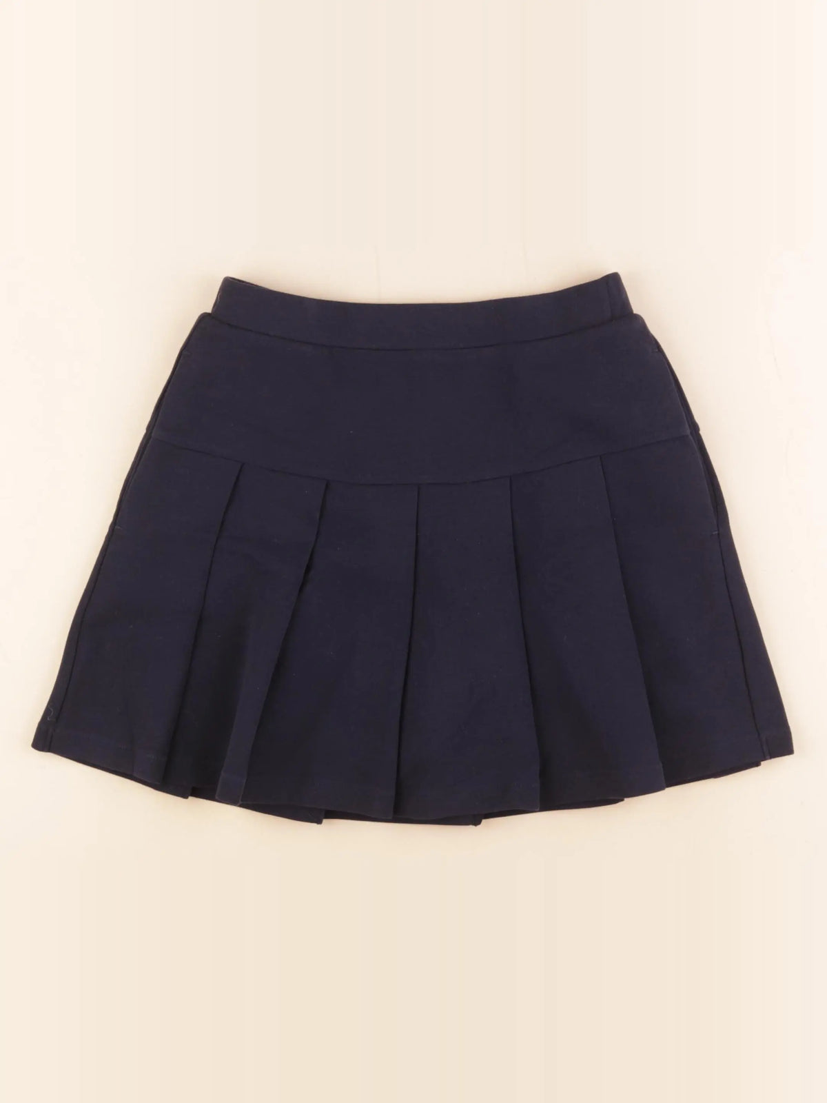 Uniqlo - jupe short bleu - 9/10 ans