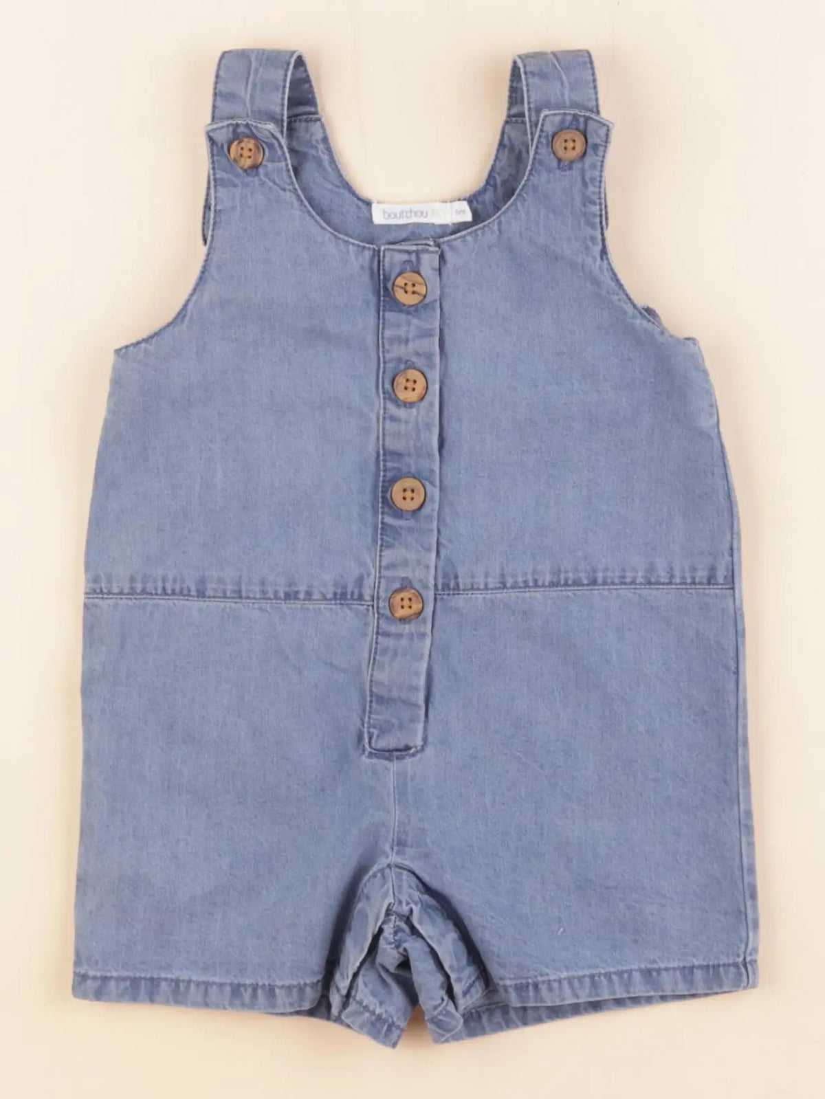 Boutchou - combinaison bleu - 6 mois