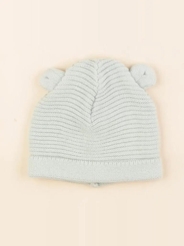 Vertbaudet - bonnet vert - 0/1 mois