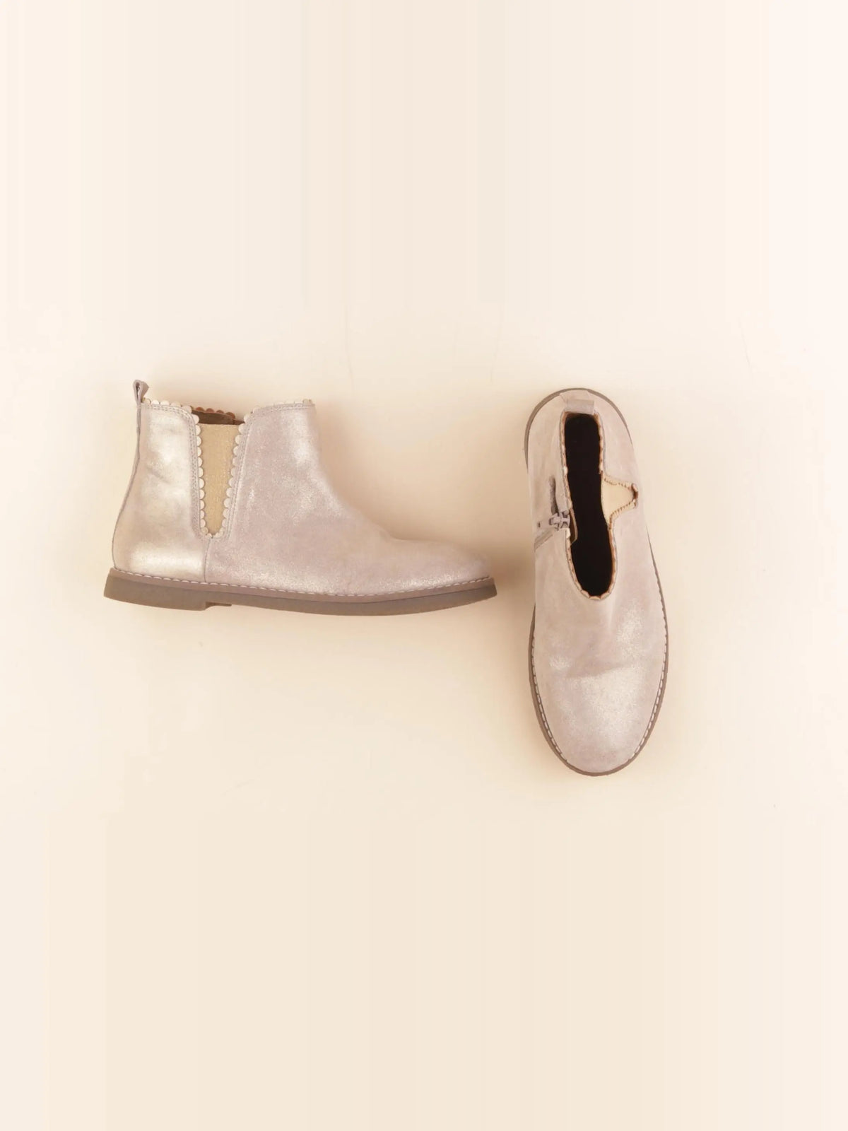 Vertbaudet - boots beige, or - pointure 36