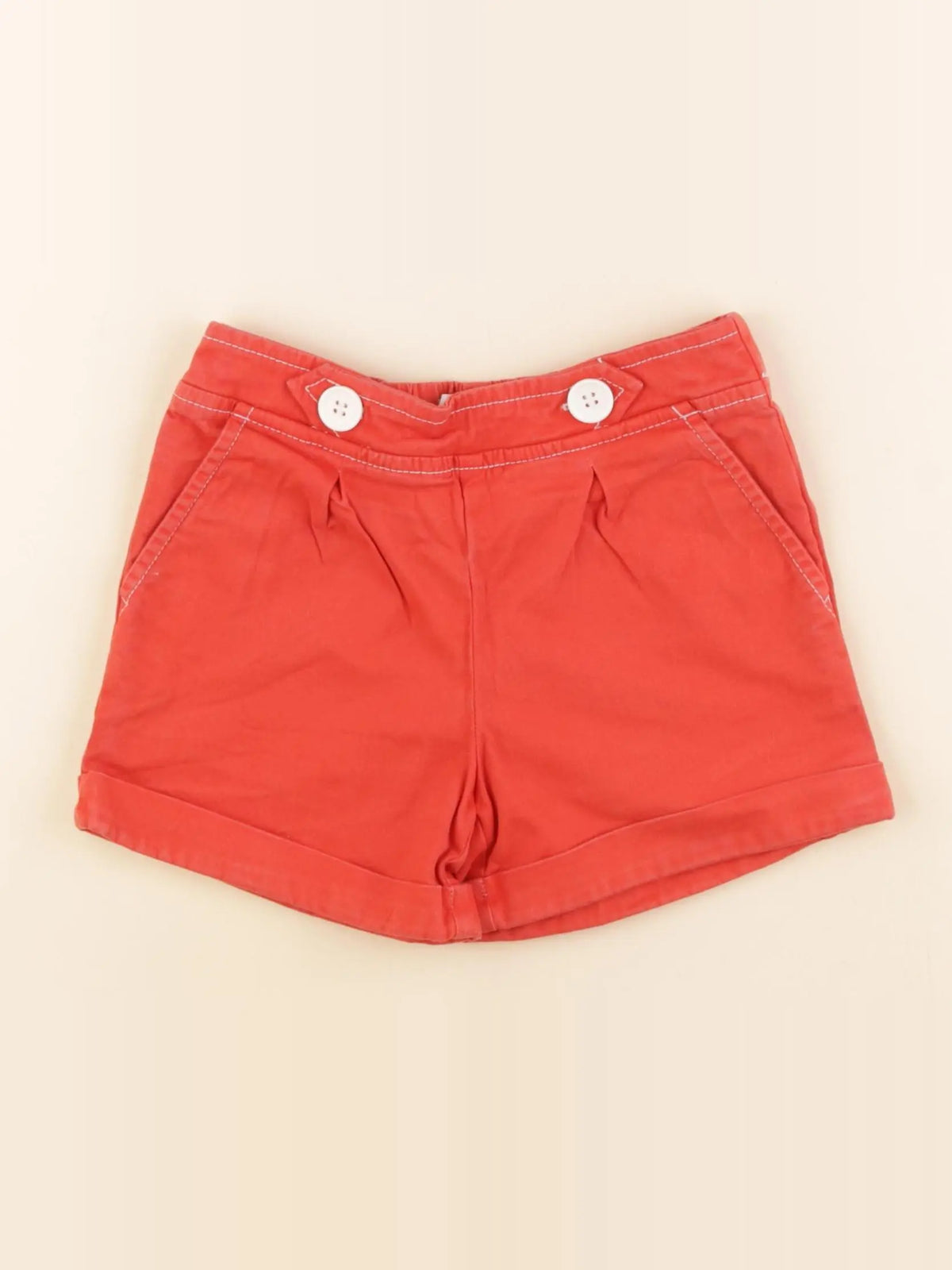 Cyrillus - short rouge - 6 ans