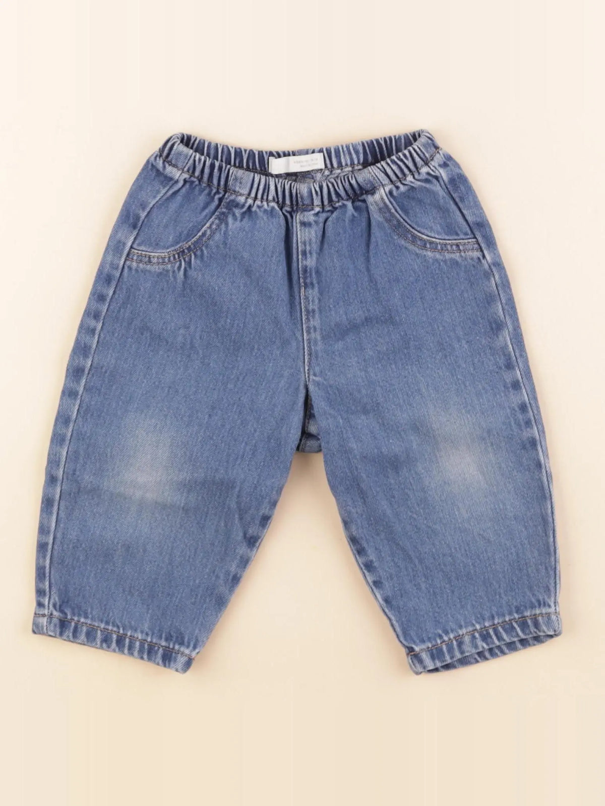 Zara - jean bleu - 6/9 mois