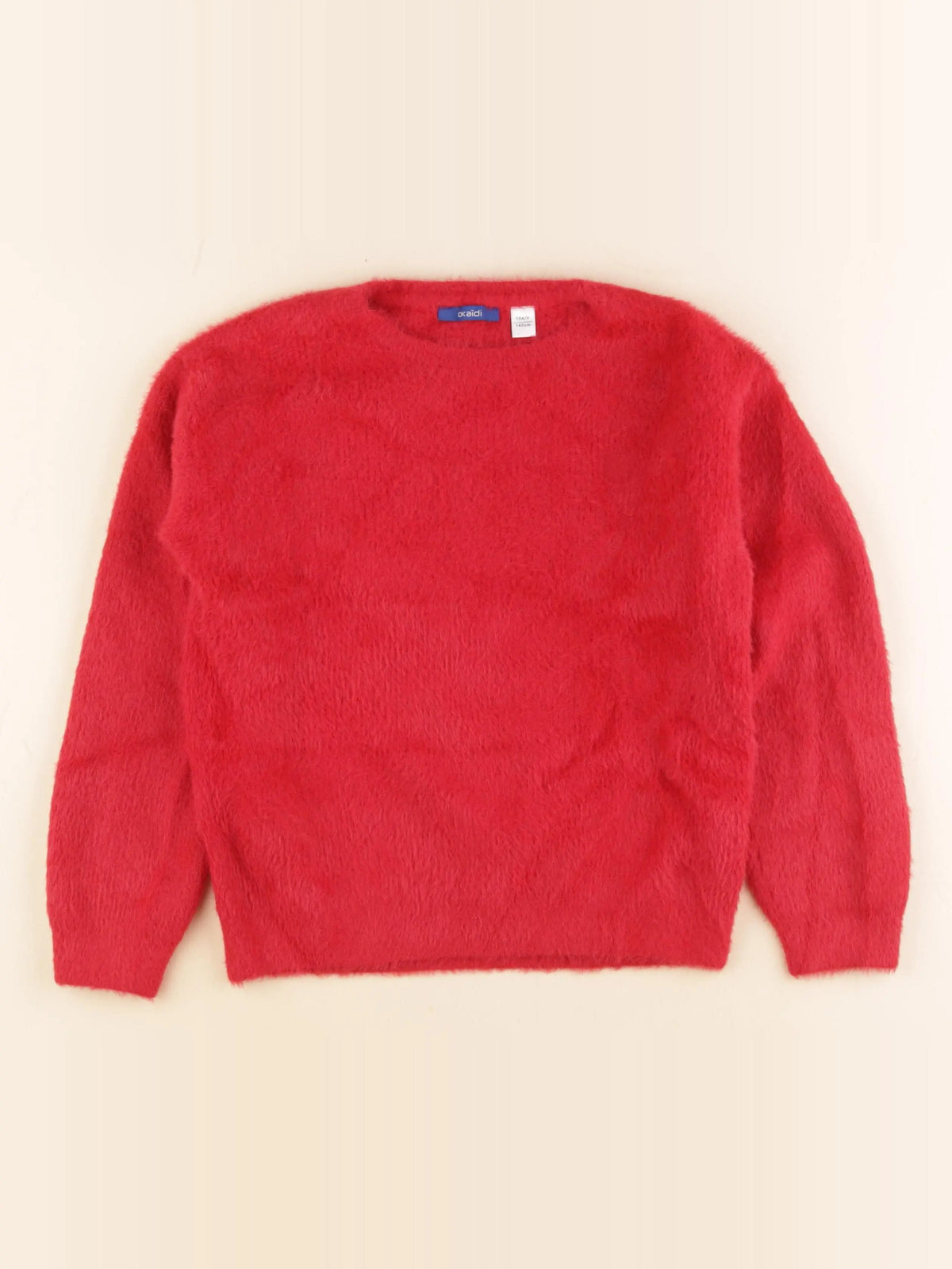 Okaidi - pull rouge - 10 ans