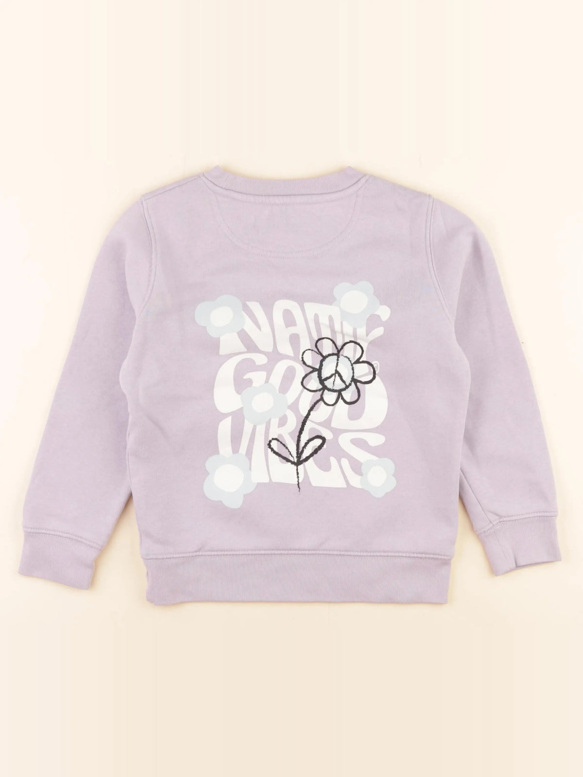 Natif - sweat violet - 5/6 ans