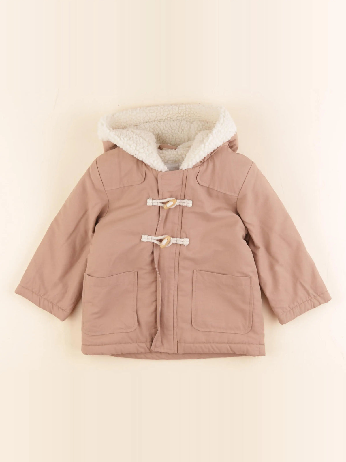 Vertbaudet - parka marron - 18 mois