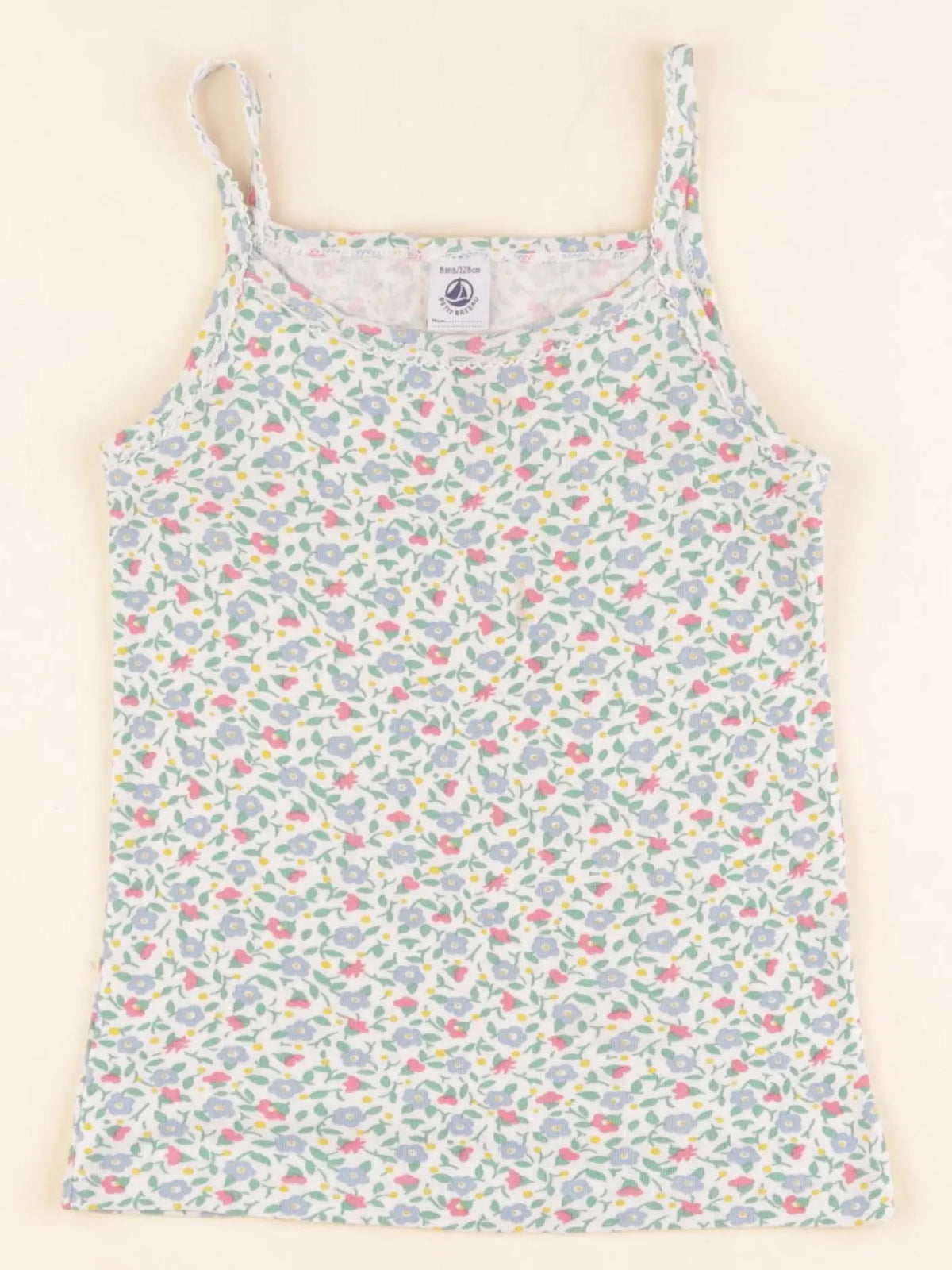 Petit Bateau - maillot de corps multicolore - 8 ans