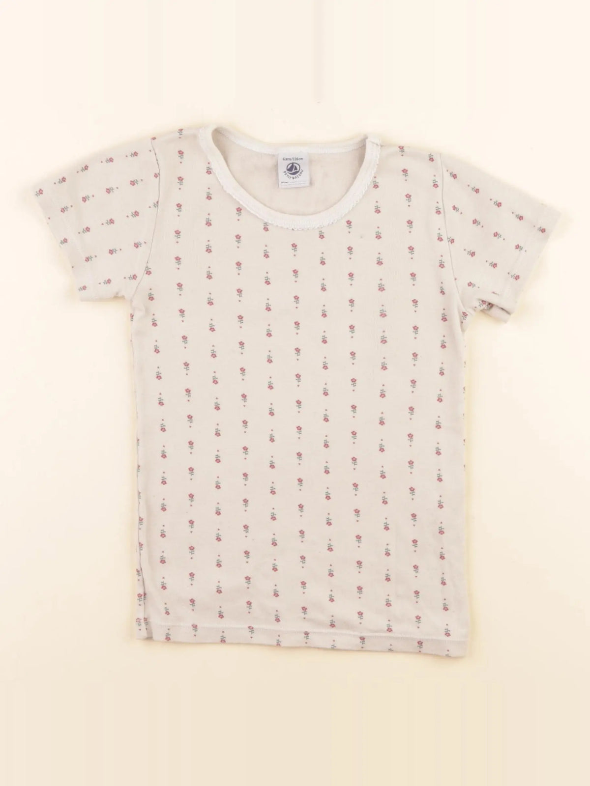 Petit Bateau - maillot de corps beige - 6 ans