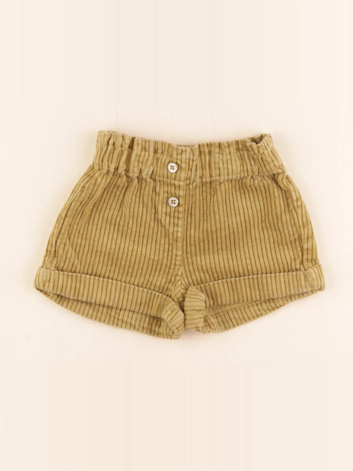 Tape à l'oeil - short jaune - 9 mois