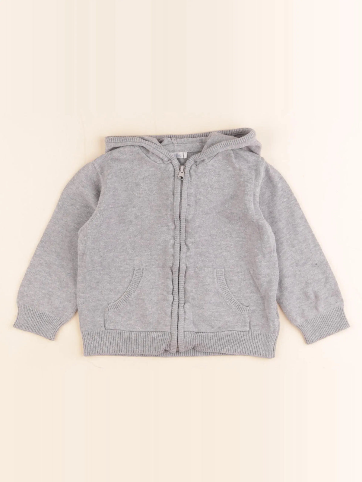 Boutchou - pull gris - 18 mois