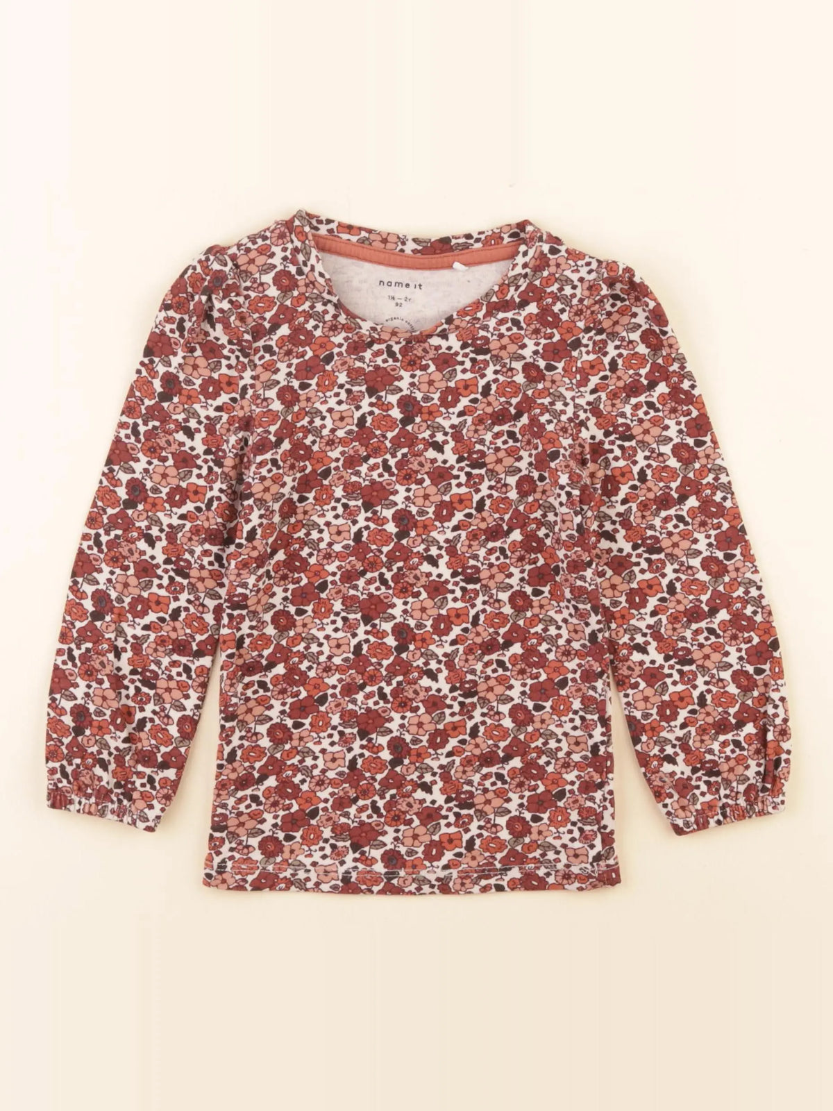 Name it - tee-shirt marron - 18/24 mois