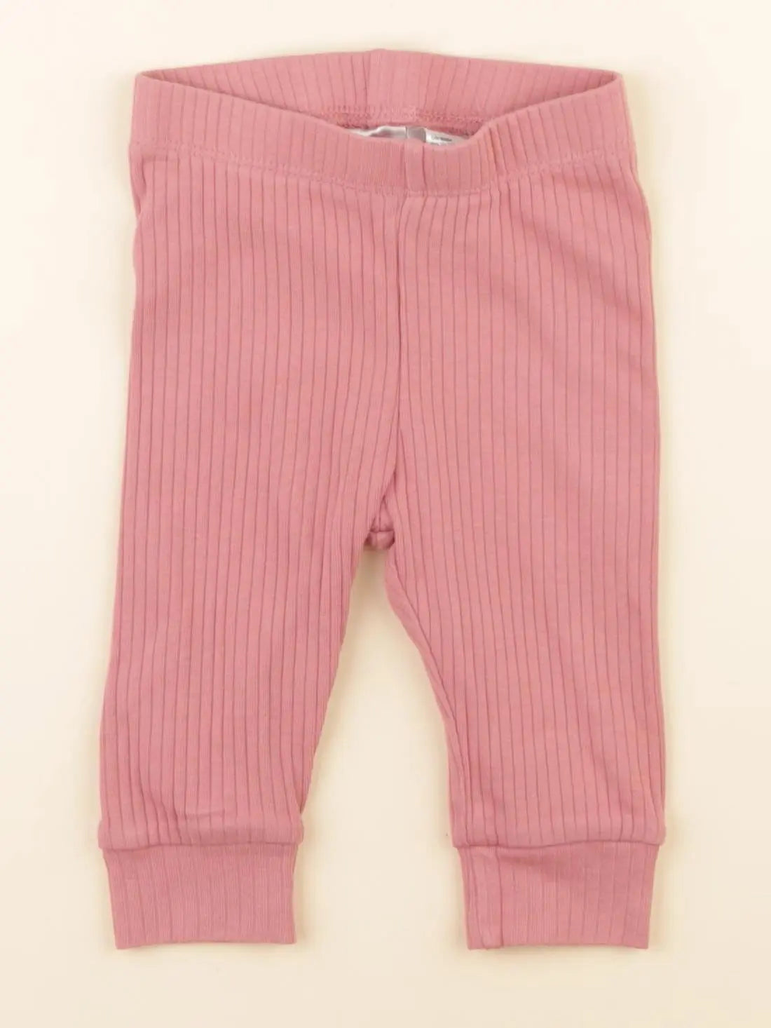 H&M - legging rose - 2/4 mois
