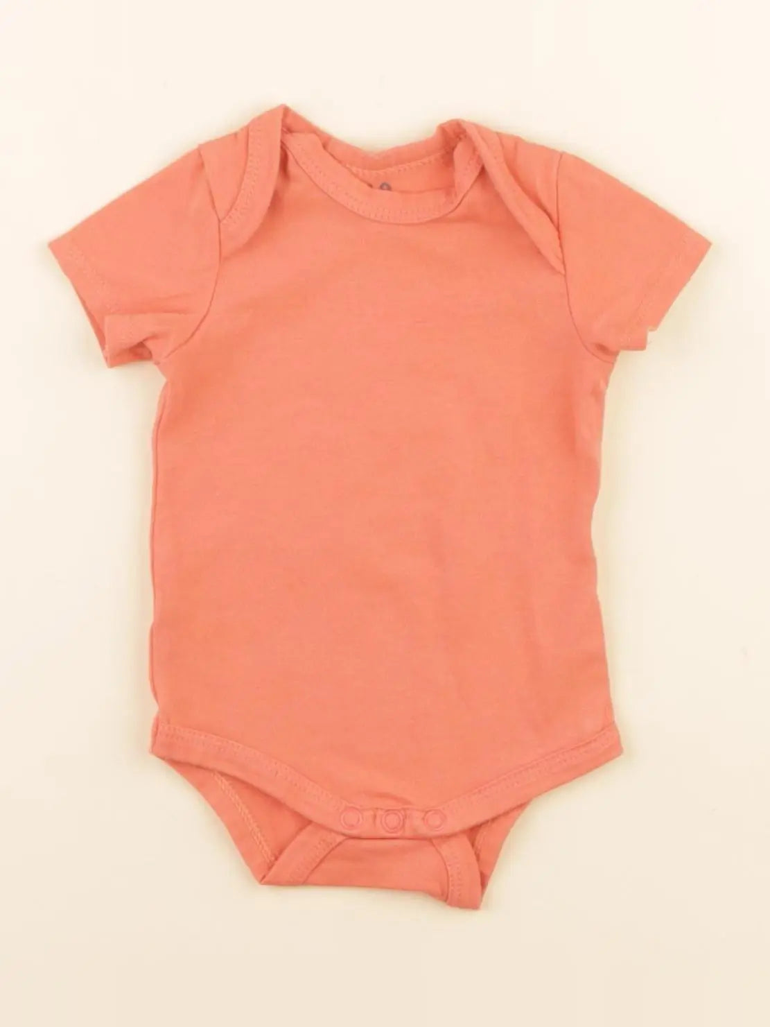 Tape à l'oeil - body orange - 0 mois