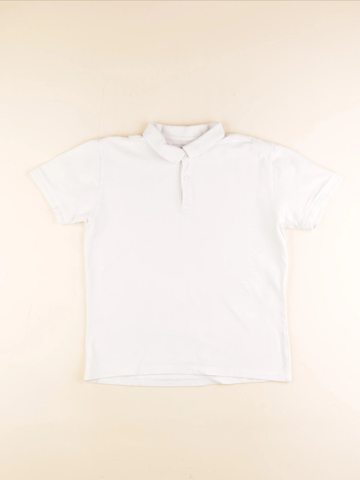 Zara - polo blanc - 11/12 ans