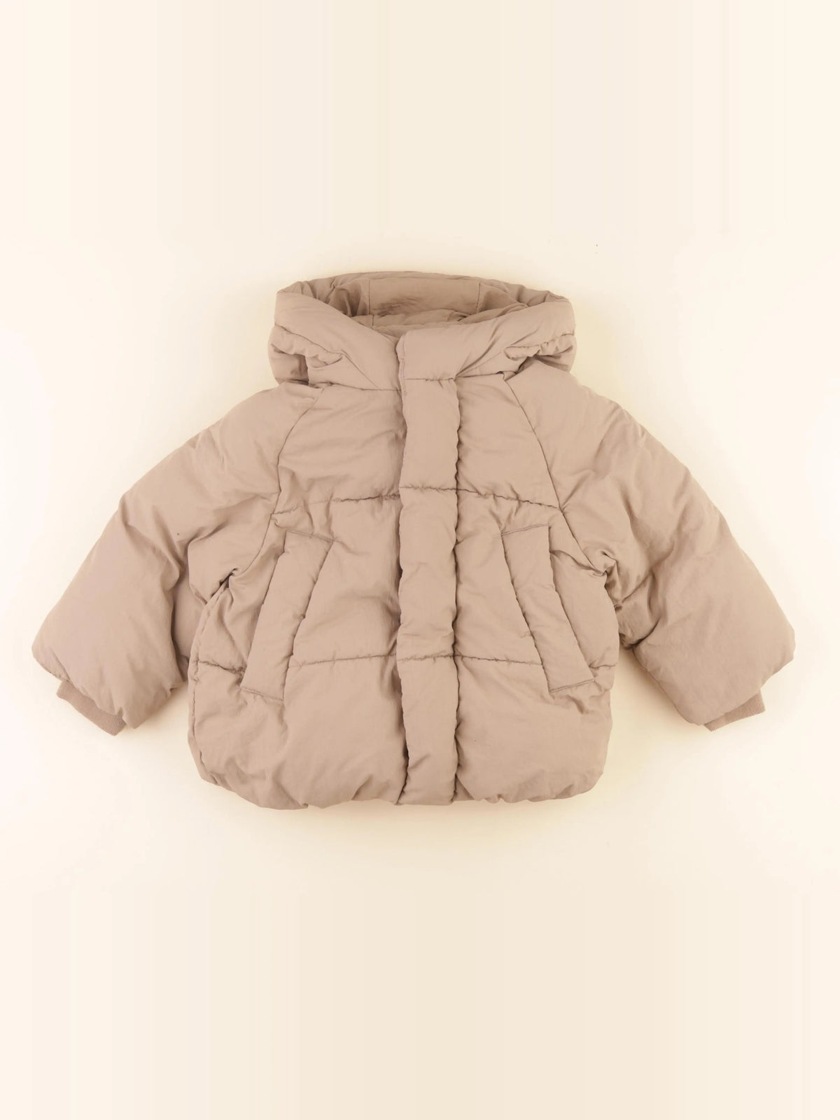 Zara - doudoune marron - 4 ans