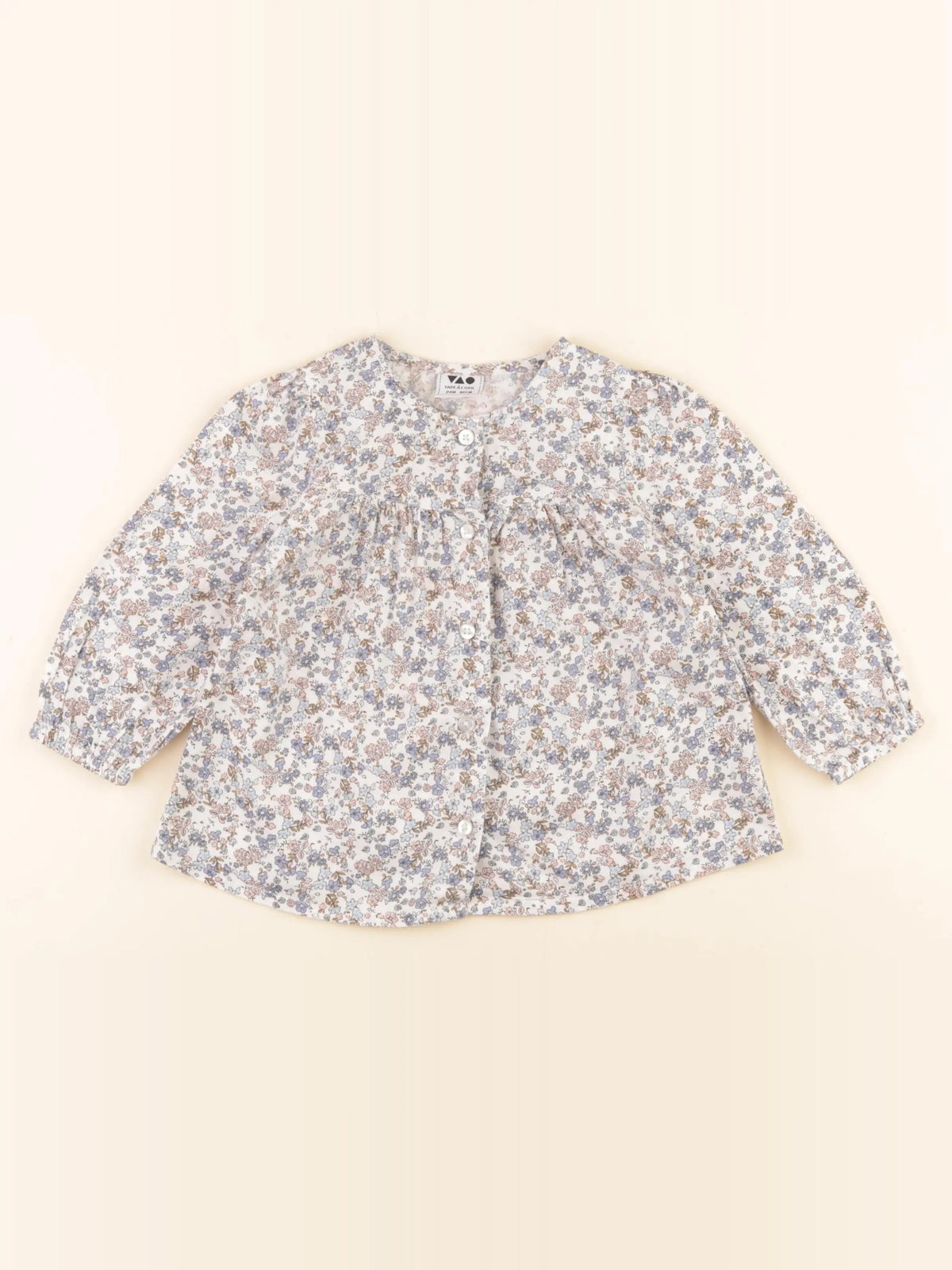 Tape à l'oeil - blouse multicolore - 24 mois