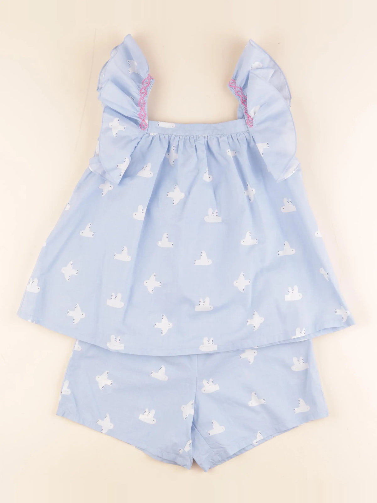 Jacadi - pyjama coton bleu - 8 ans